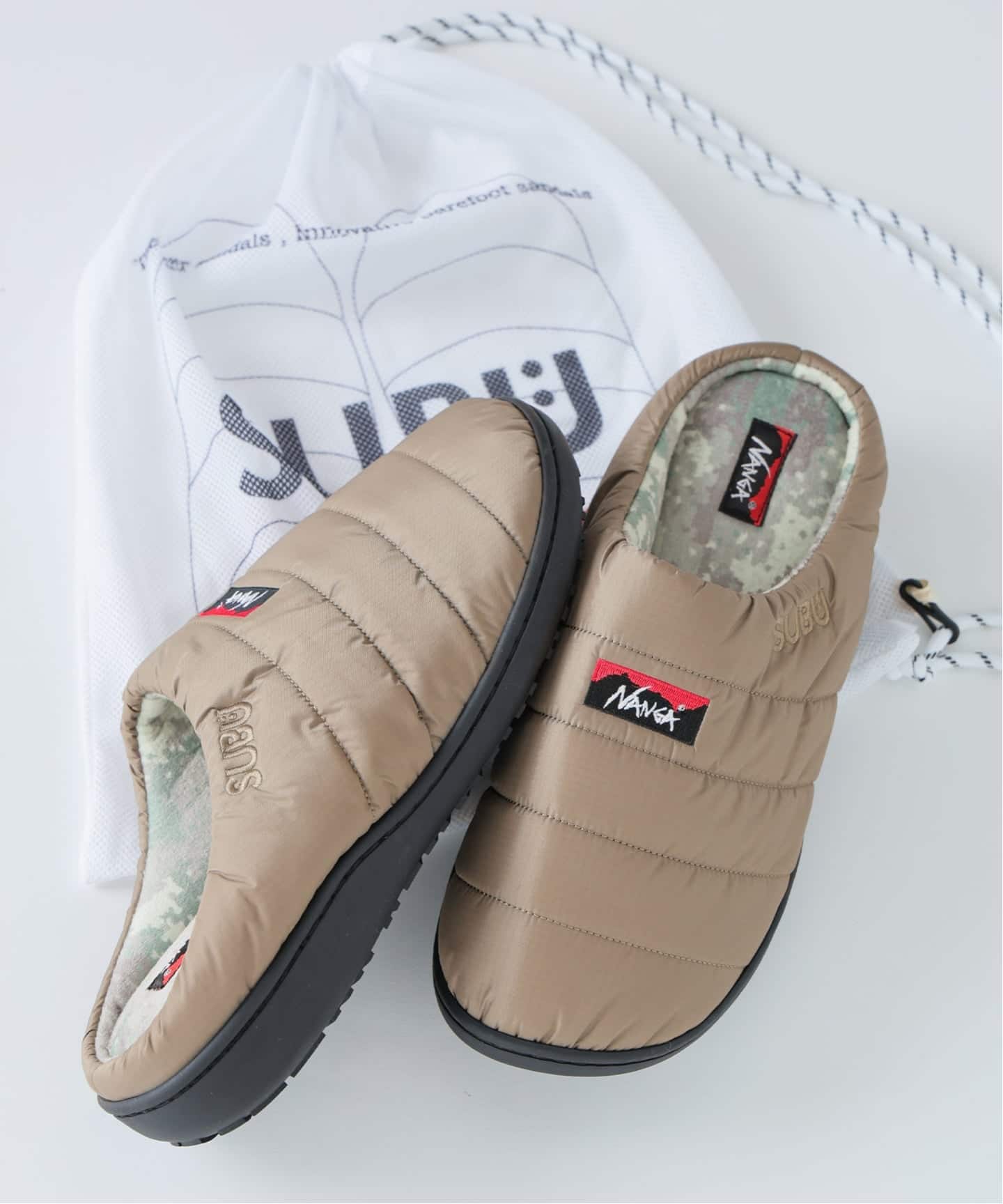 SUBU / スブ × NANGA / ナンガ AURORA-TEX WINTER SANDAL NA2443-3E105
