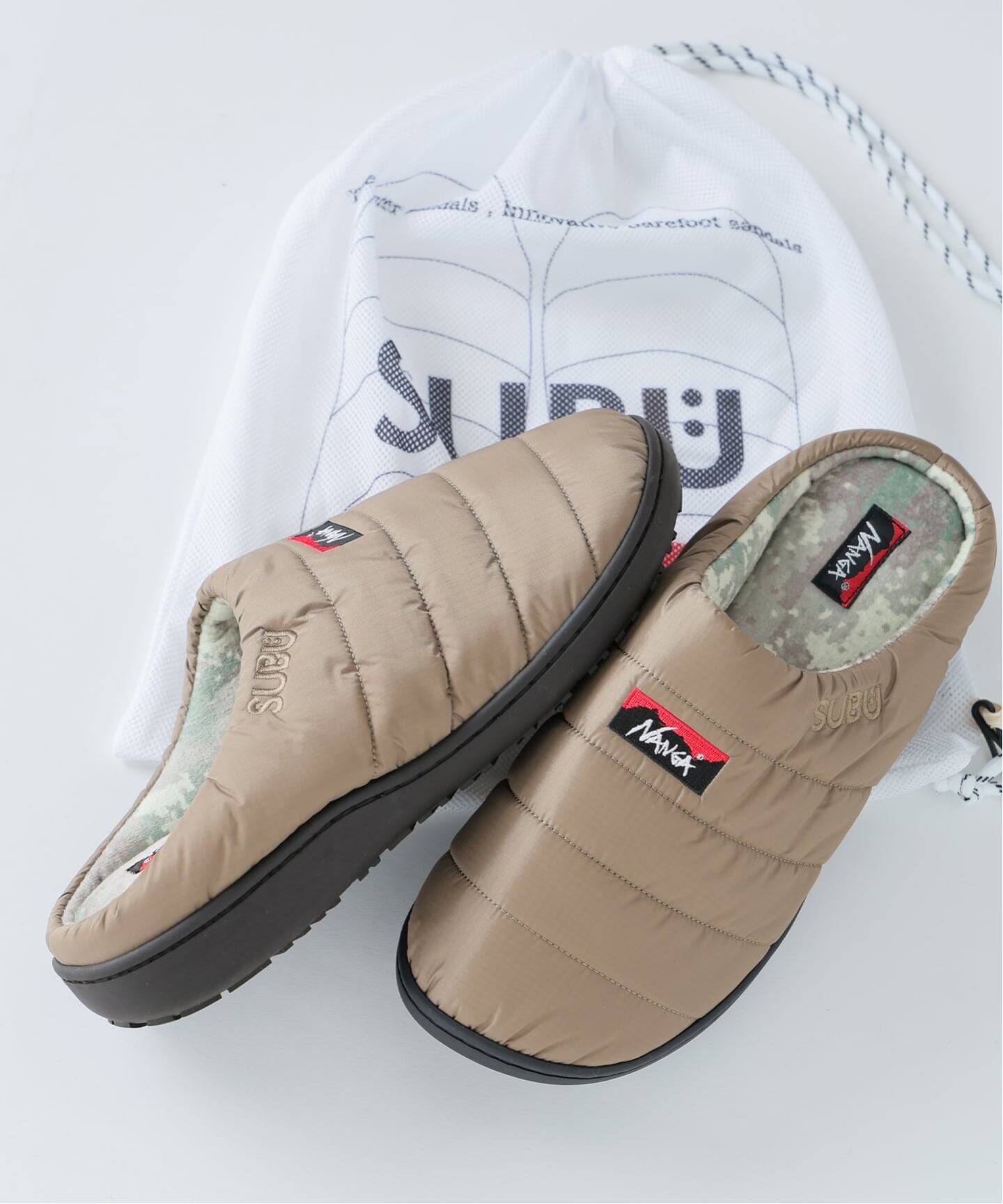 NANGA × SUBU サンダル 3 SUBU / スブ × NANGA / ナンガ AURORA-TEX WINTER SANDAL NA2443-3E105