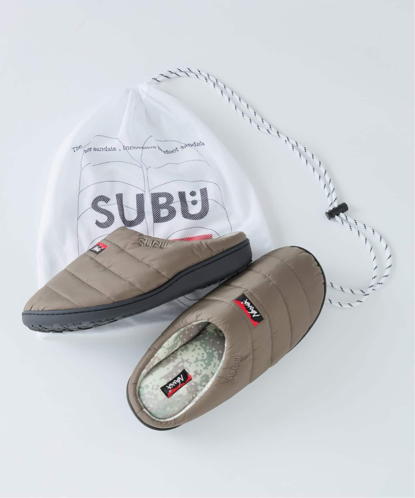 SUBU / スブ × NANGA / ナンガ AURORA-TEX WINTER SANDAL NA2443-3E105