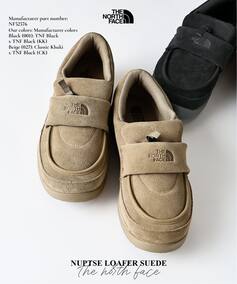 THE NORTH FACE / ノースフェイス ヌプシ ローファー スエード NF52576 