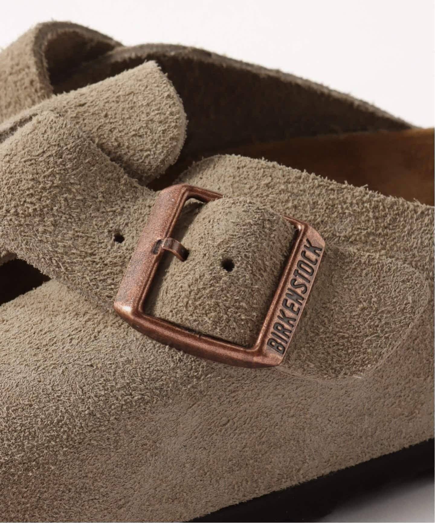 BIRKENSTOCK ボストン　26.5 Boston Chunky / ボストン チャンキー スエードレザー ダークティー