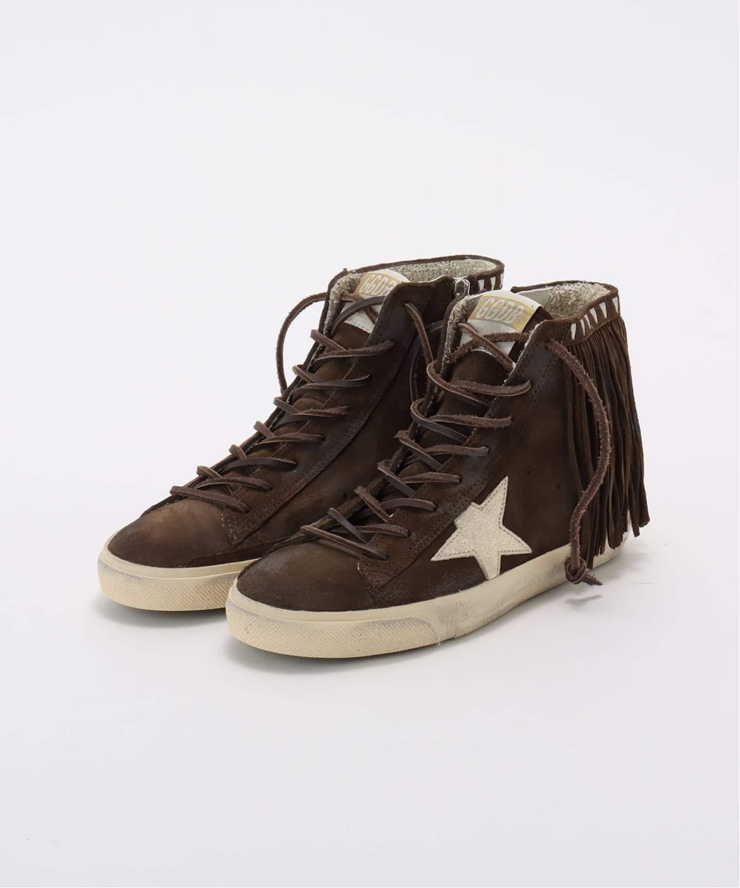 靴 deuxieme classe GOLDEN  FRANCY 37 GOLDEN GOOSE / ゴールデングース】FRANCY WITH FRINGES