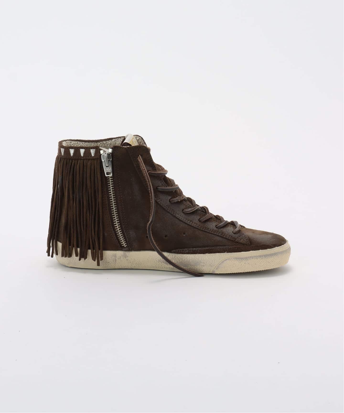 靴 deuxieme classe GOLDEN  FRANCY 37 GOLDEN GOOSE / ゴールデングース】FRANCY WITH FRINGES