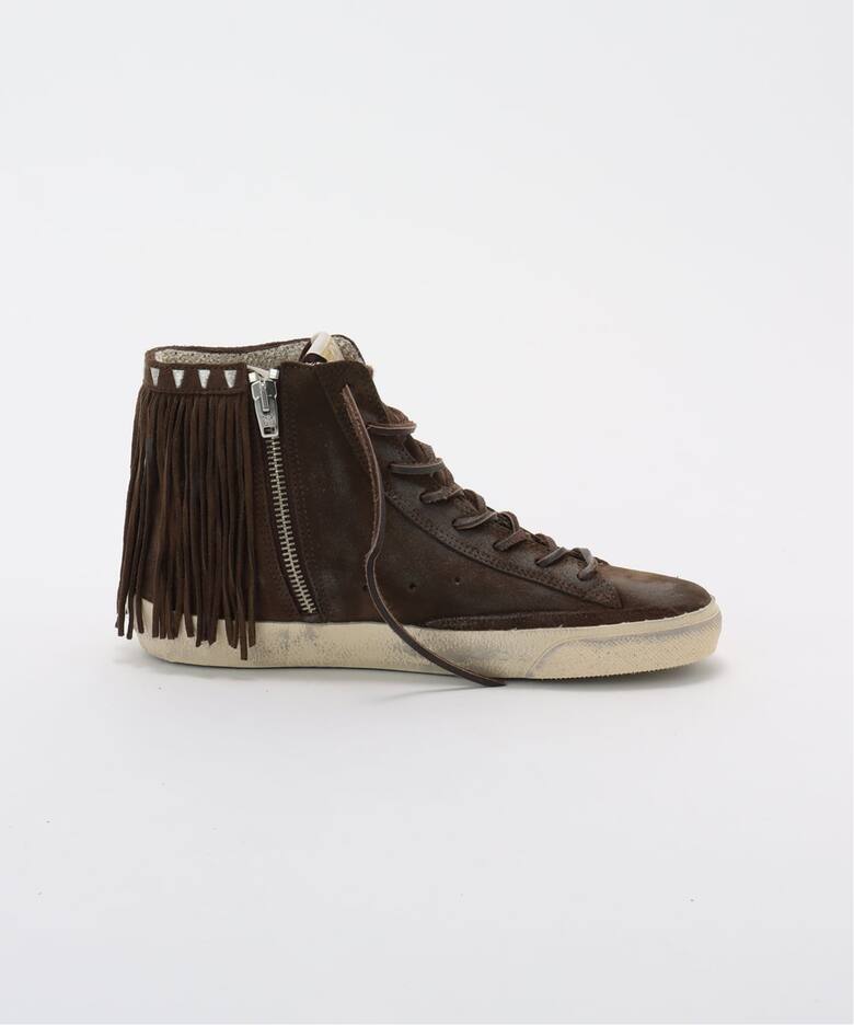 GOLDEN GOOSE / ゴールデングース】FRANCY WITH FRINGES（スニーカー 