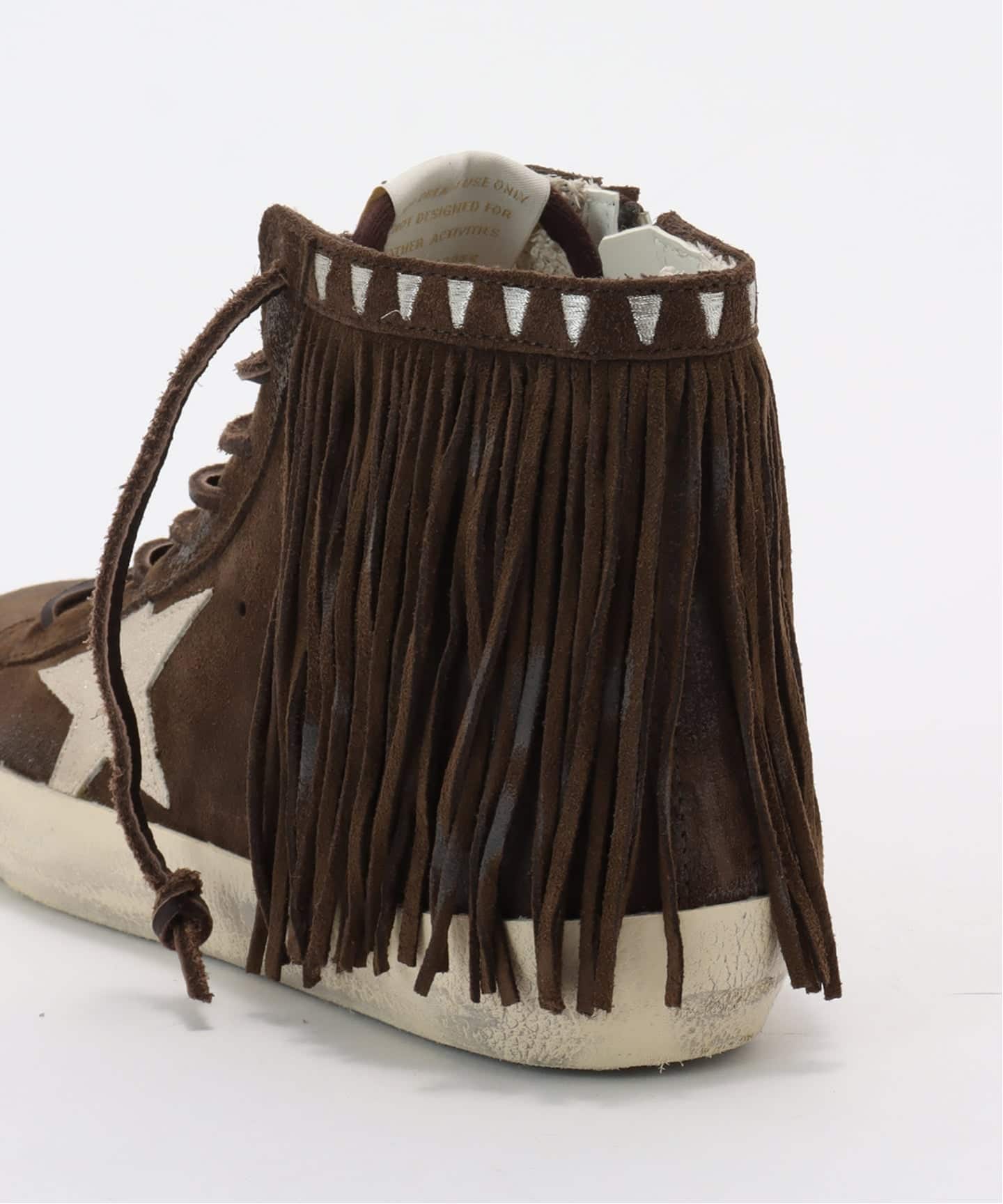 GOLDEN GOOSE / ゴールデングース】FRANCY WITH FRINGES
