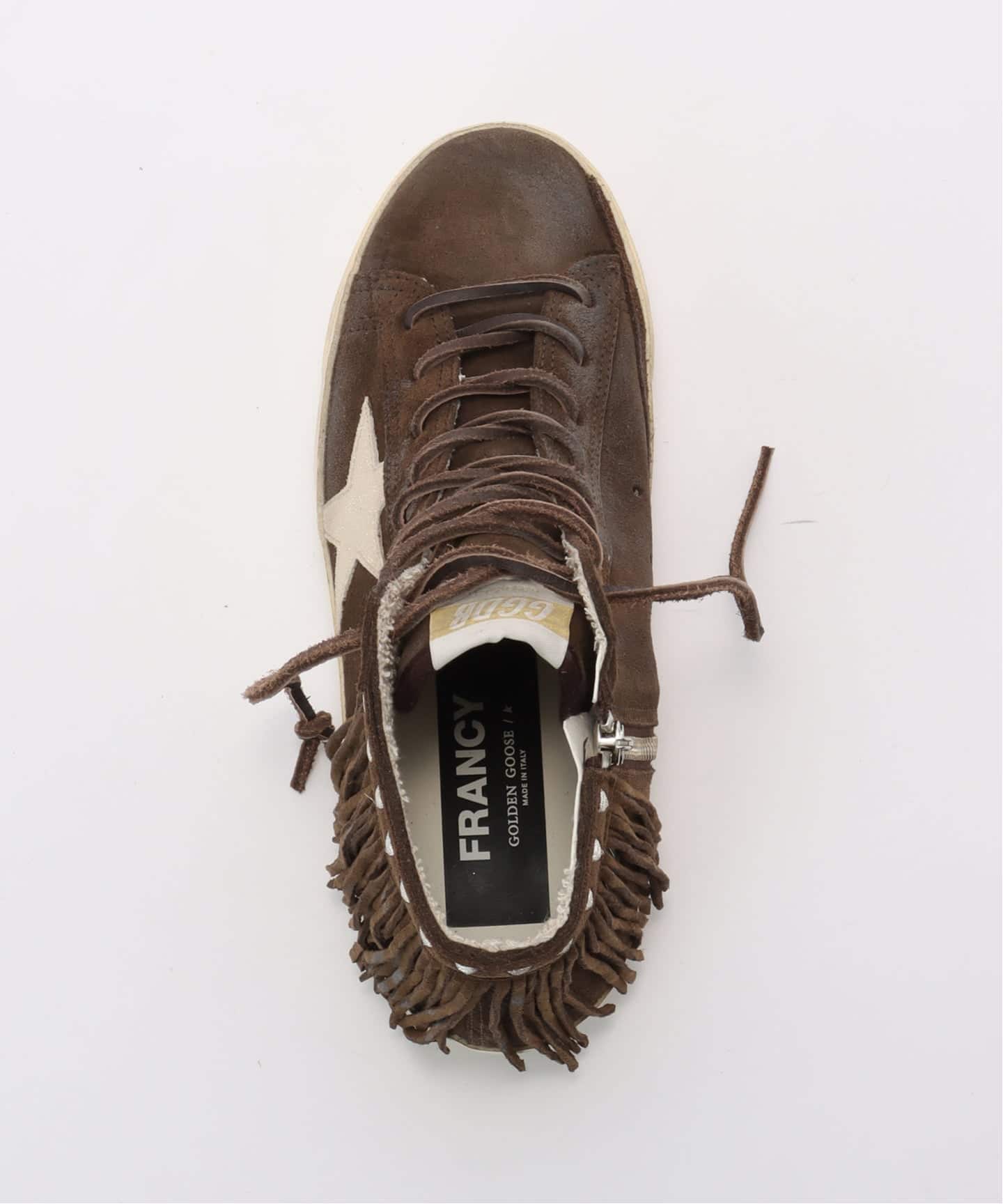 靴 deuxieme classe GOLDEN  FRANCY 37 GOLDEN GOOSE / ゴールデングース】FRANCY WITH FRINGES