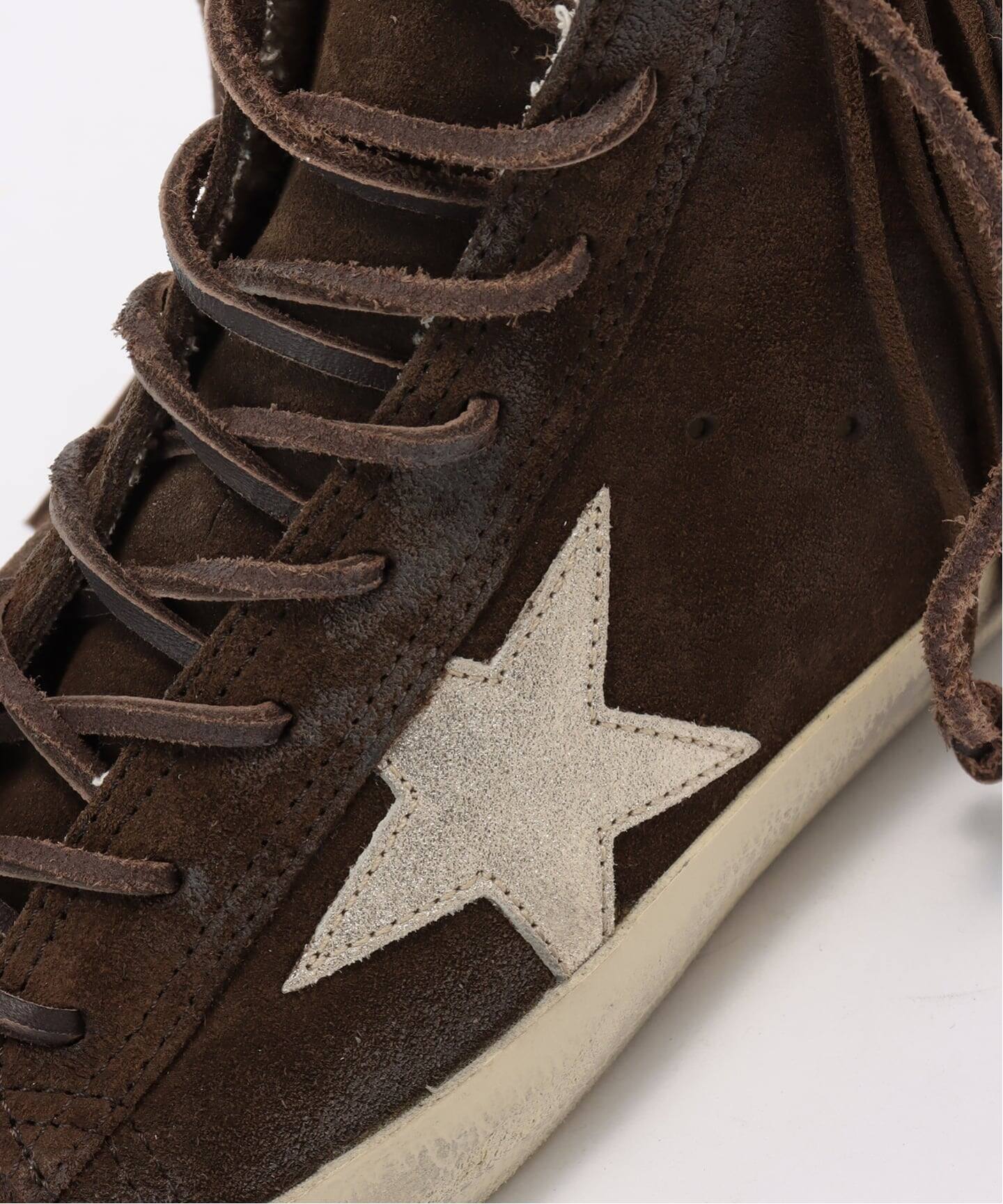 GOLDEN GOOSE / ゴールデングース】FRANCY WITH FRINGES