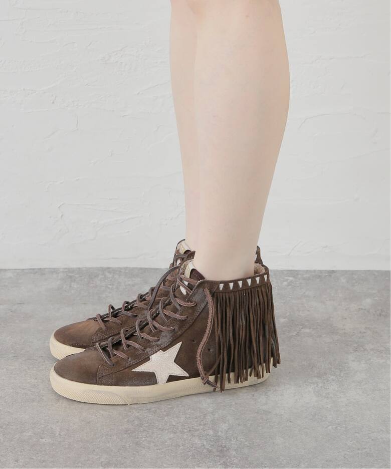 GOLDEN GOOSE / ゴールデングース】FRANCY WITH FRINGES（スニーカー 