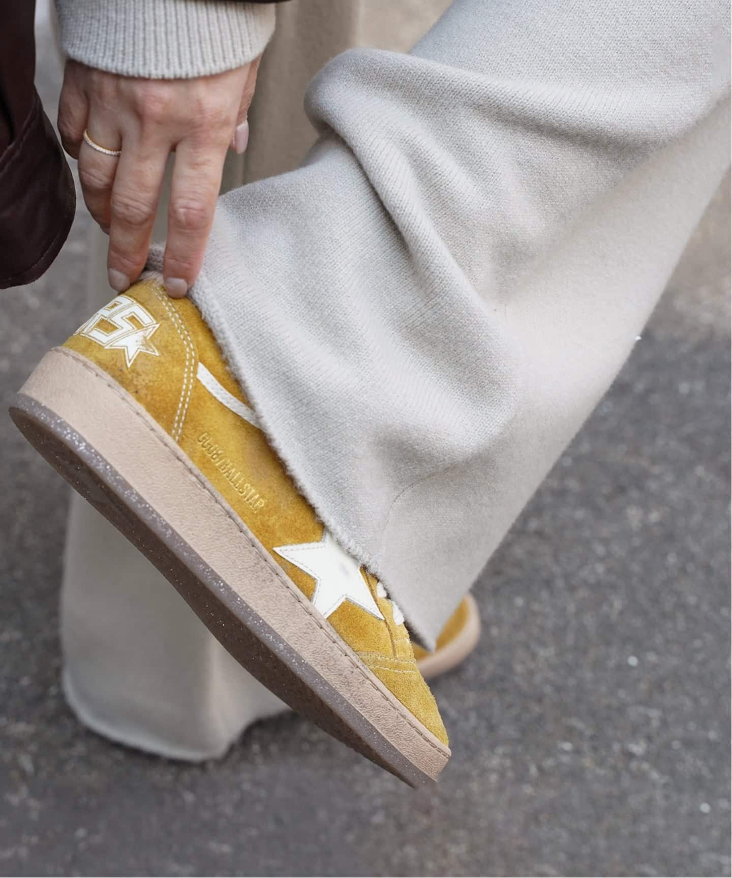 GOLDEN GOOSE/ゴールデングース】BALLSTAR SUEDE（スニーカー