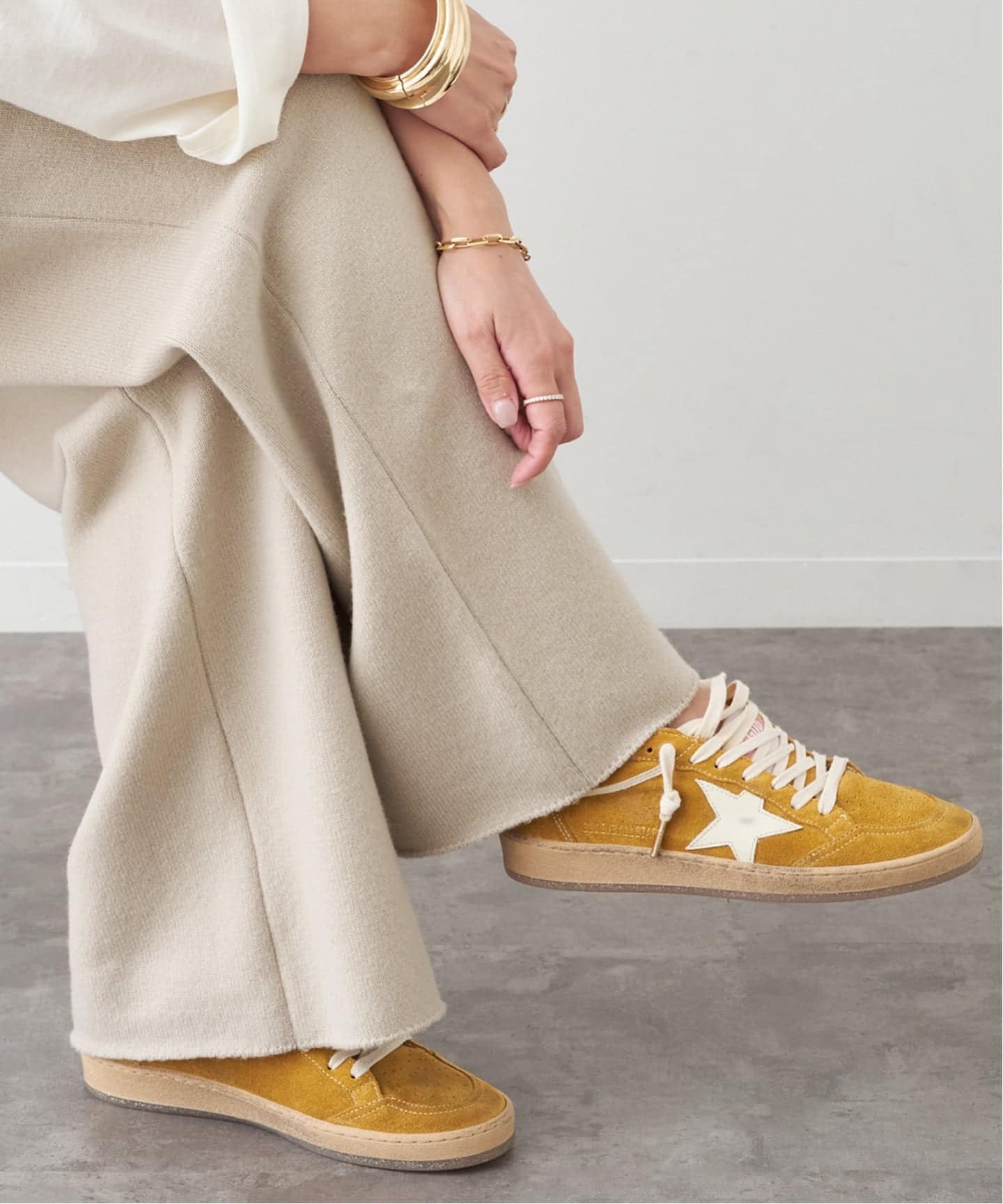 GOLDEN GOOSE/ゴールデングース】BALLSTAR SUEDE（スニーカー