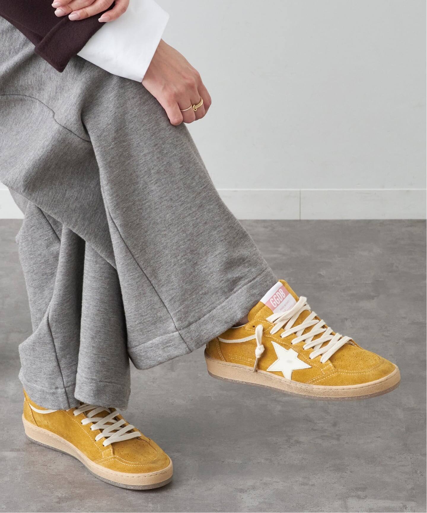 GOLDEN GOOSE/ゴールデングース】BALLSTAR SUEDE（スニーカー