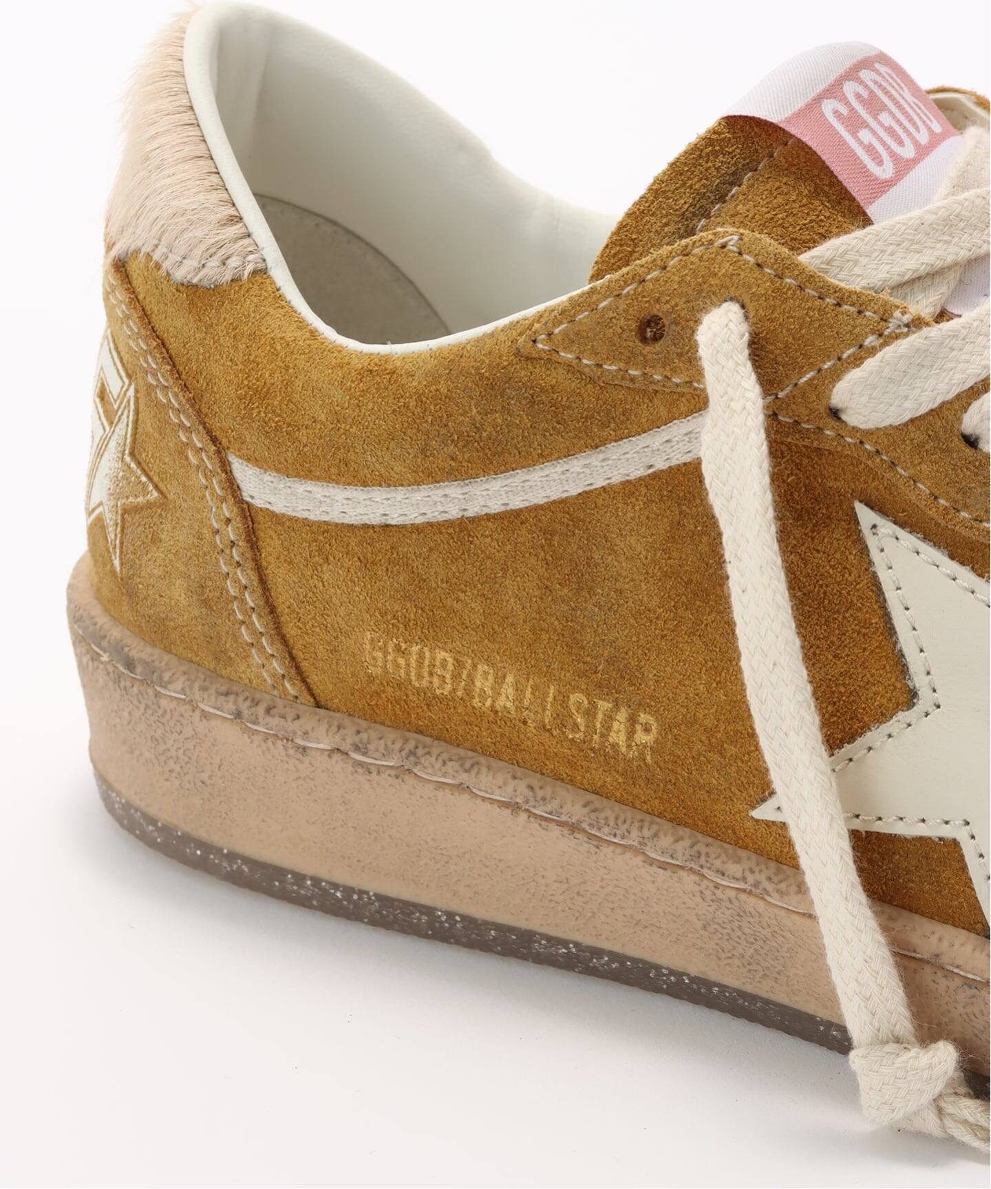 ドゥーズィエムクラス　ゴールデングース　スニーカー　ブラックxゴールド 予約》*【GOLDEN GOOSE/ゴールデングース】BALLSTAR SUEDE