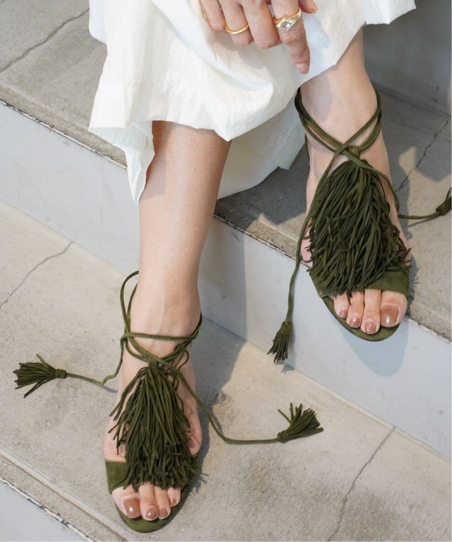 AQUAZZURA/アクアズーラ】GYTANE SANDAL 85（サンダル）｜Deuxieme  