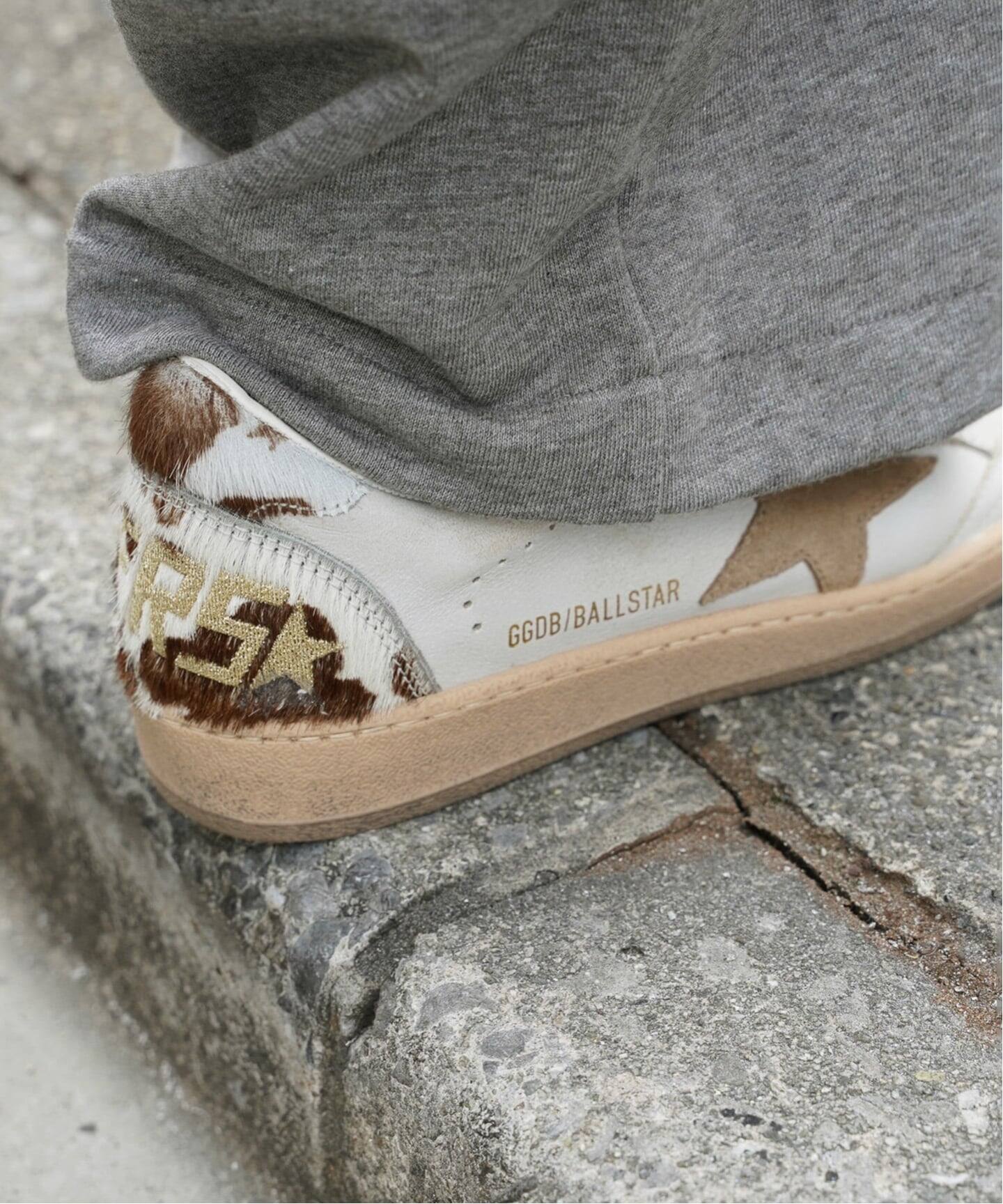 GOLDEN GOOSE/ゴールデングース】 BALLSTAR COW PRINTED（スニーカー