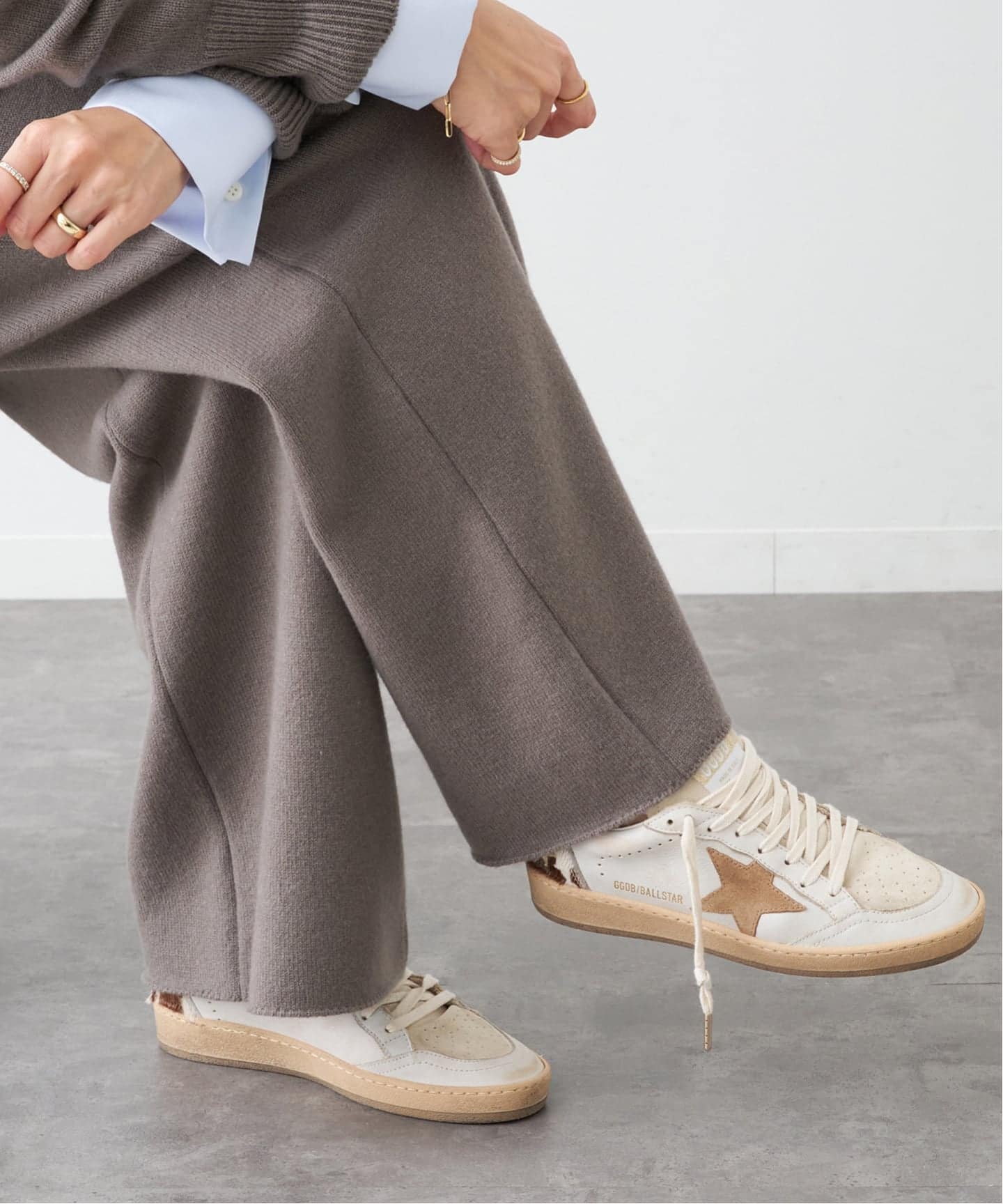 GOLDEN GOOSE/ゴールデングース】 BALLSTAR COW PRINTED（スニーカー