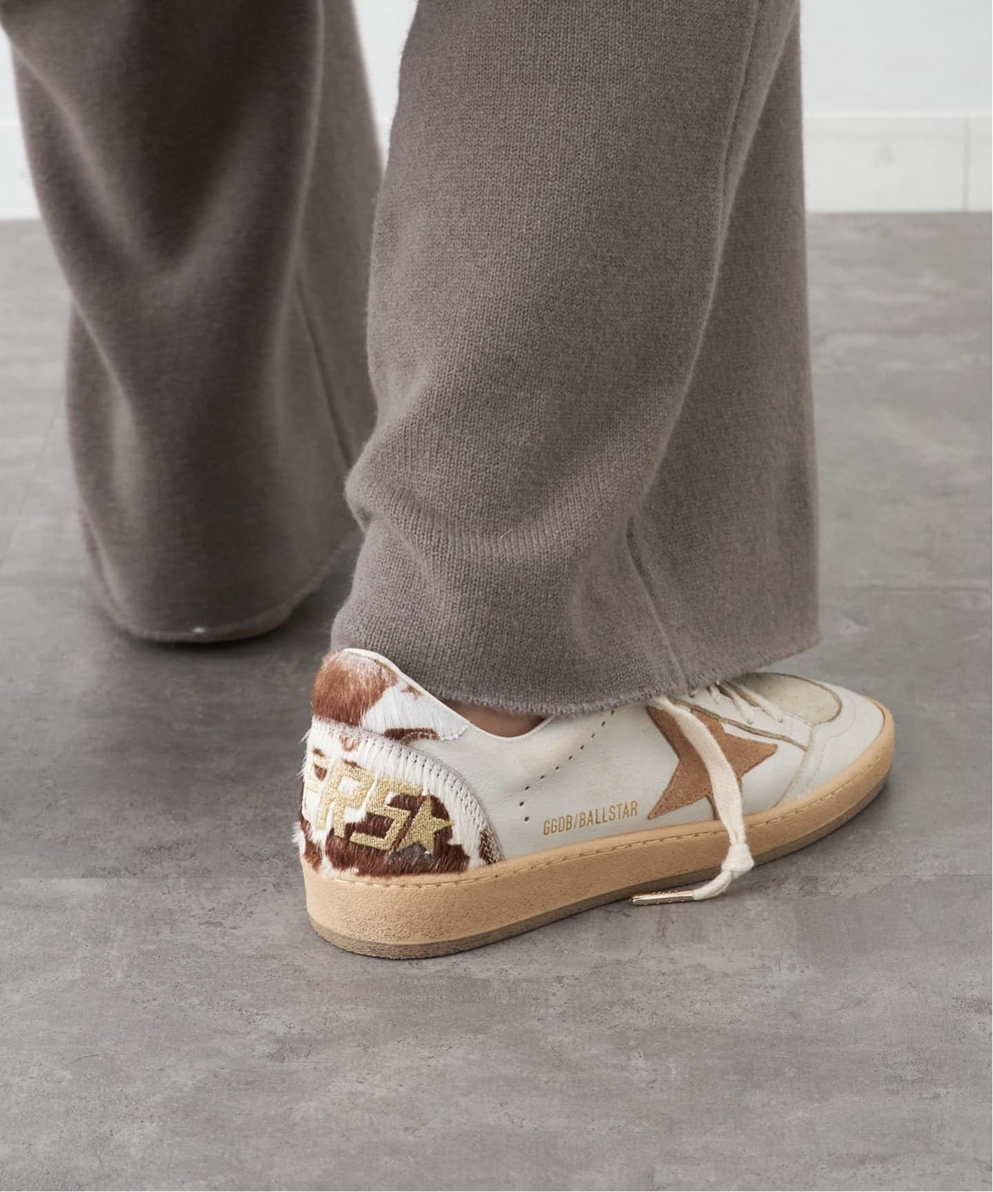 GOLDEN GOOSE/ゴールデングース】 BALLSTAR COW PRINTED（スニーカー