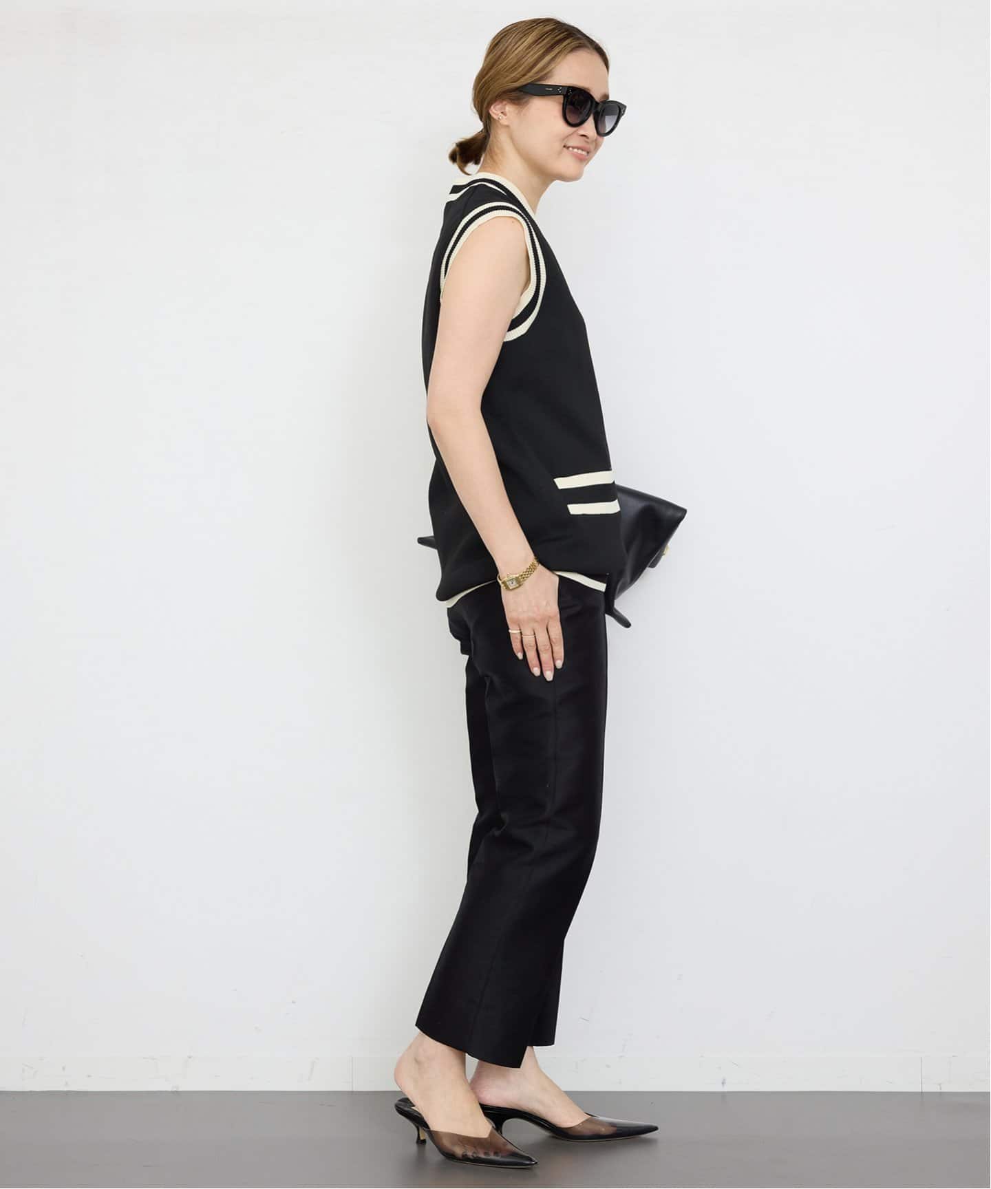 BRENTELLA ALIDEA MULE ブラック 38