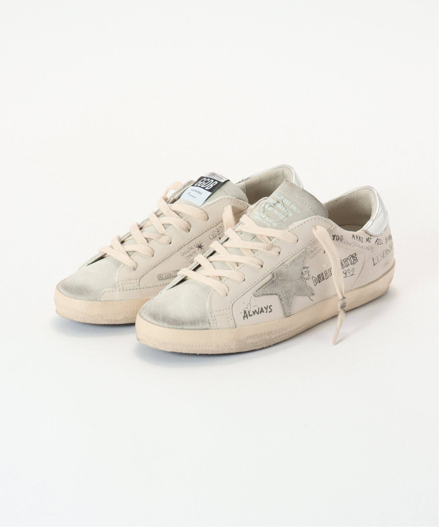 GOLDEN GOOSE / ゴールデングース】PAINTED SUPER STAR（スニーカー 