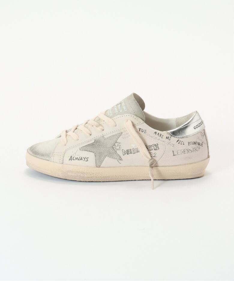 GOLDEN GOOSE / ゴールデングース】PAINTED SUPER STAR（スニーカー 