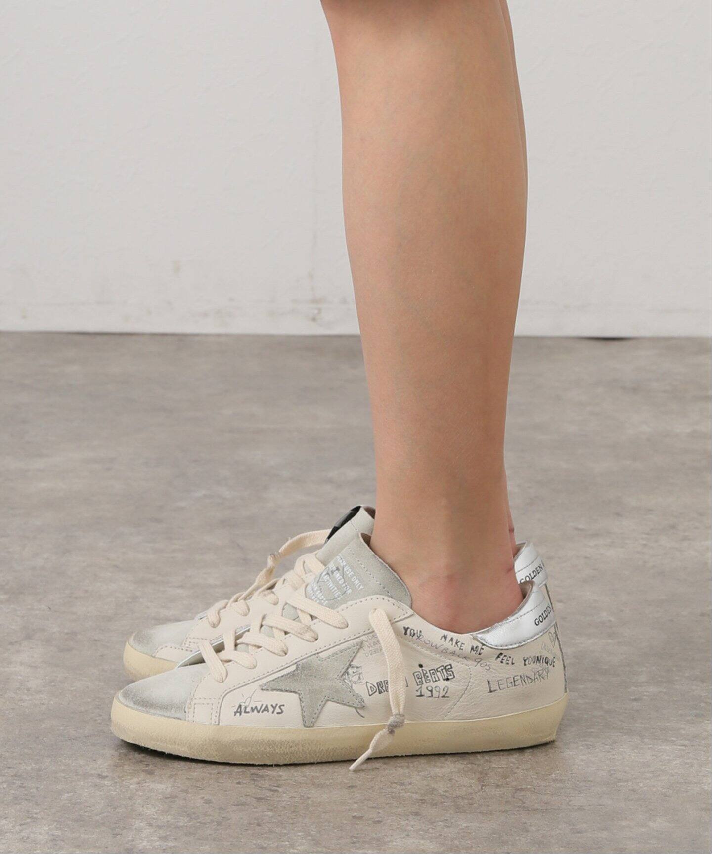 GOLDEN GOOSE / ゴールデングース】PAINTED SUPER STAR（スニーカー 