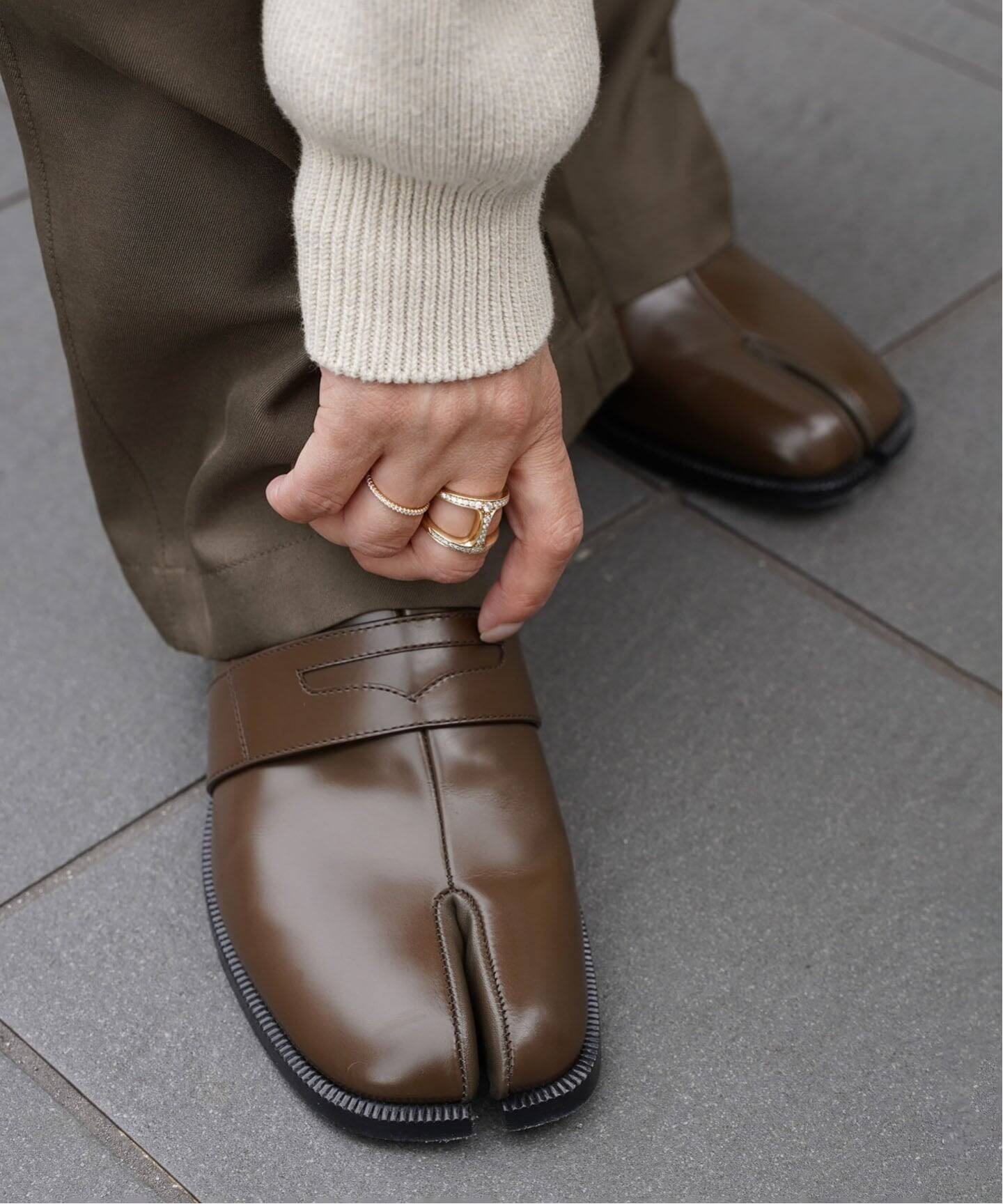 MAISON MARGIELA/メゾン マルジェラ】TABI LOAFERS（ローファー 
