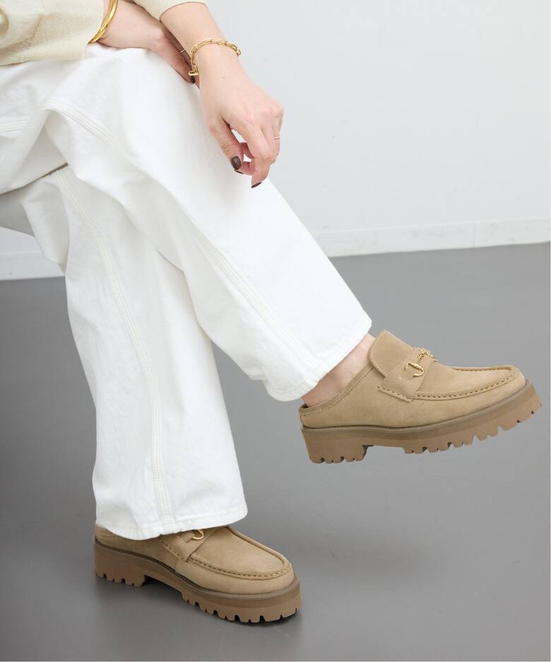 CAMINANDO/カミナンド】BIT SLIPPER SUEDE（スリッポン）｜Deuxieme 
