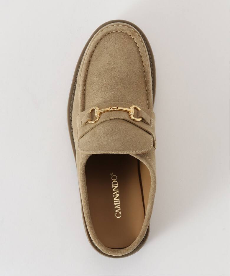 CAMINANDO/カミナンド】BIT SLIPPER SUEDE（スリッポン）｜Deuxieme 