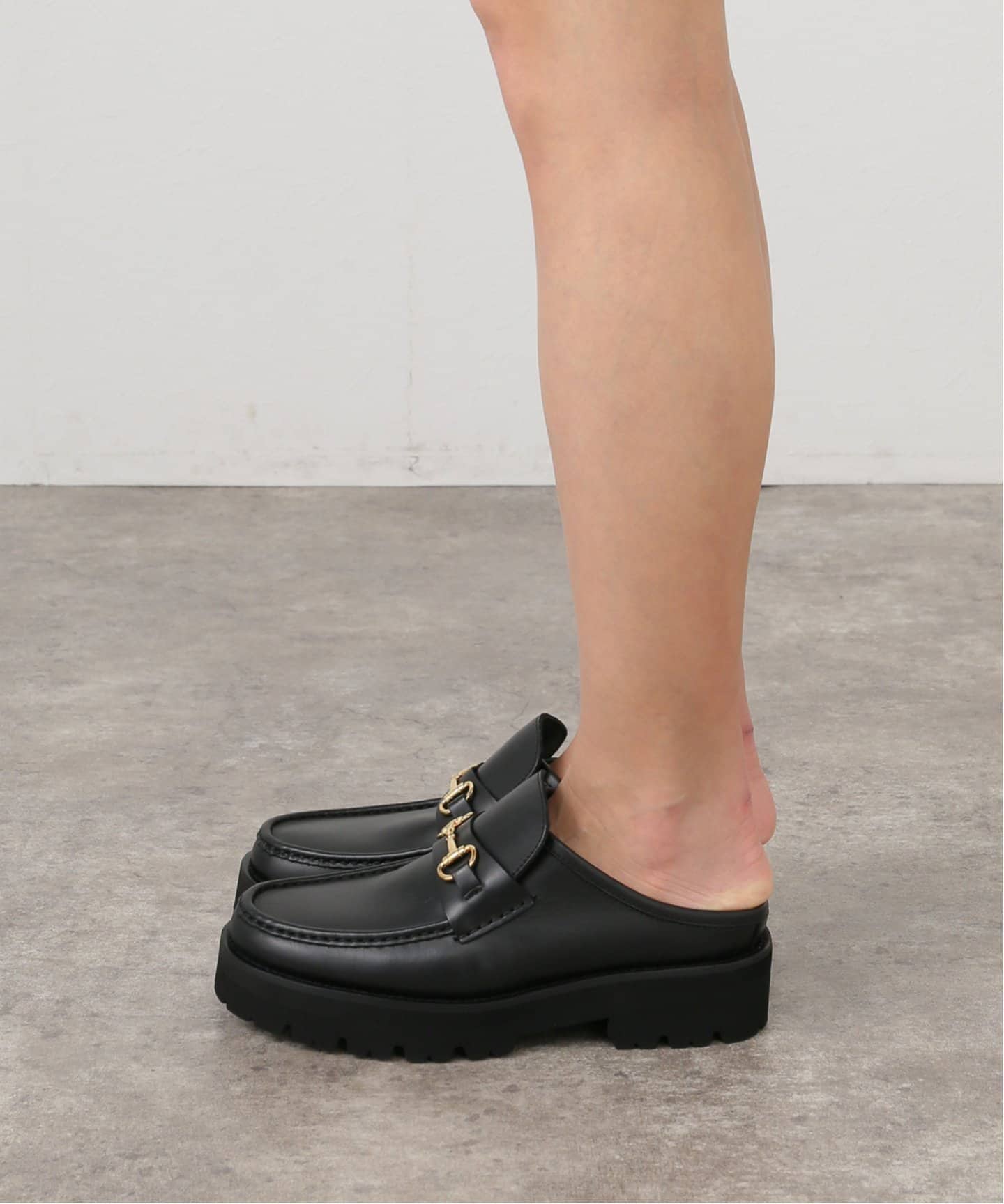 ドゥーズィエムクラス　カミナンド　ビットモカシン　スリッポン（ブラック）36 CAMINANDO/カミナンド】BIT SLIPPER（スリッポン）｜Deuxieme