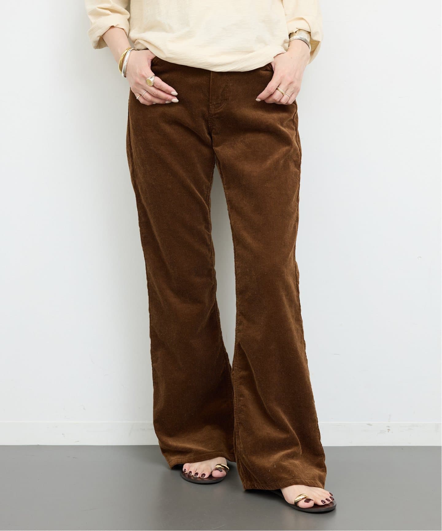 NICOLAS LAINAS/ニコラスライナス】BROWN SNAKE SANDAL