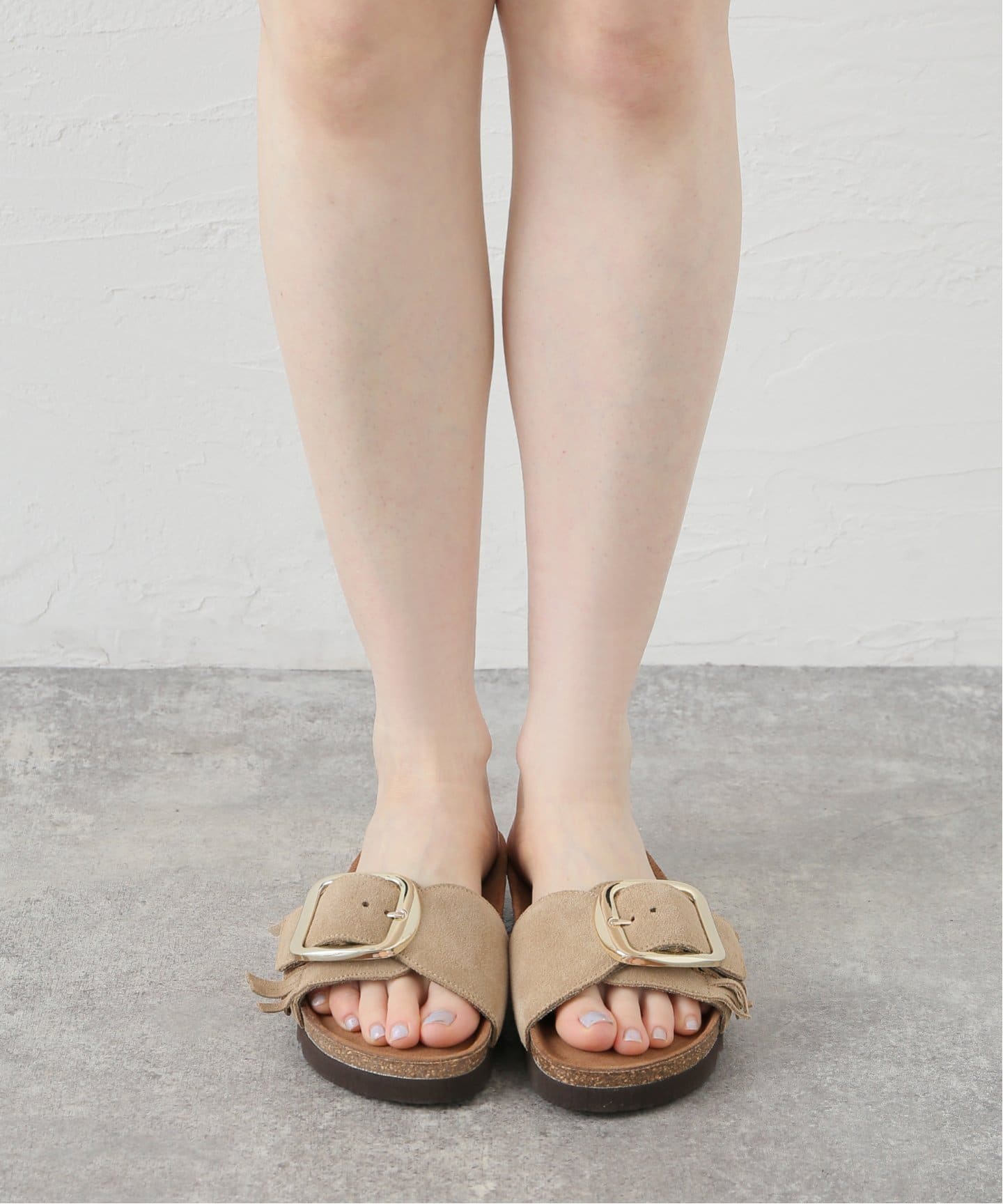 VINILO/ヴィニーロ】FRINGE SANDAL（サンダル）｜Deuxieme