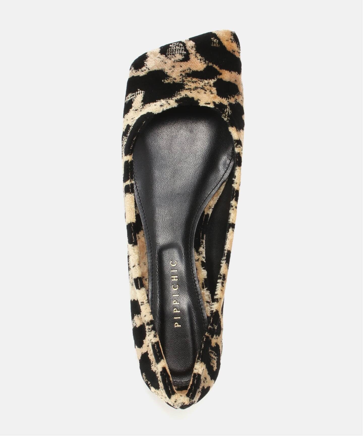 美品ミューズドゥーズィーエムクラス PIPPICHIC Leopard ミュール PIPPICHIC/ピッピシック】LEOPARD バレエシューズ（バレエ