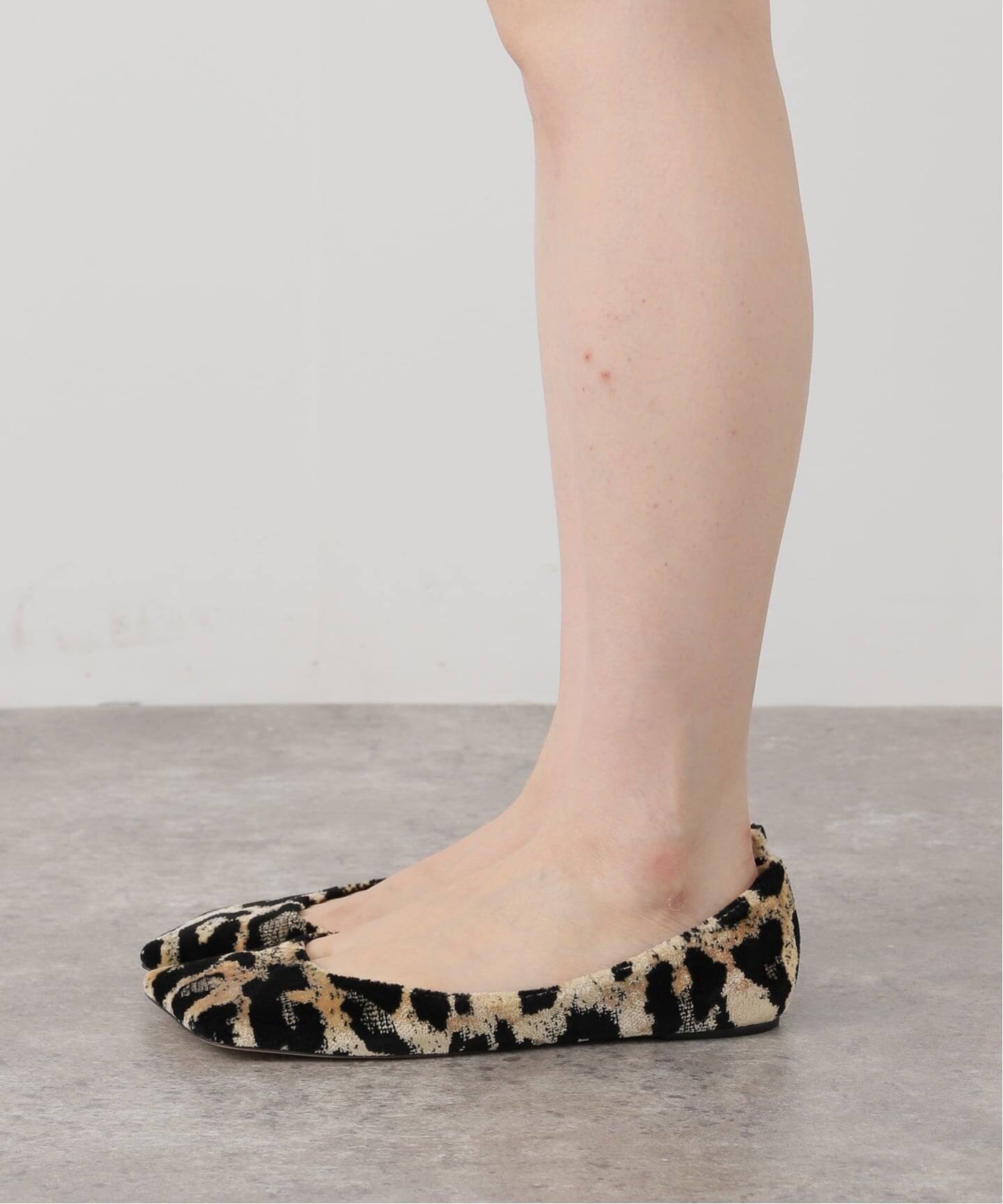 美品ミューズドゥーズィーエムクラス PIPPICHIC Leopard ミュール PIPPICHIC/ピッピシック】LEOPARD バレエシューズ（バレエ