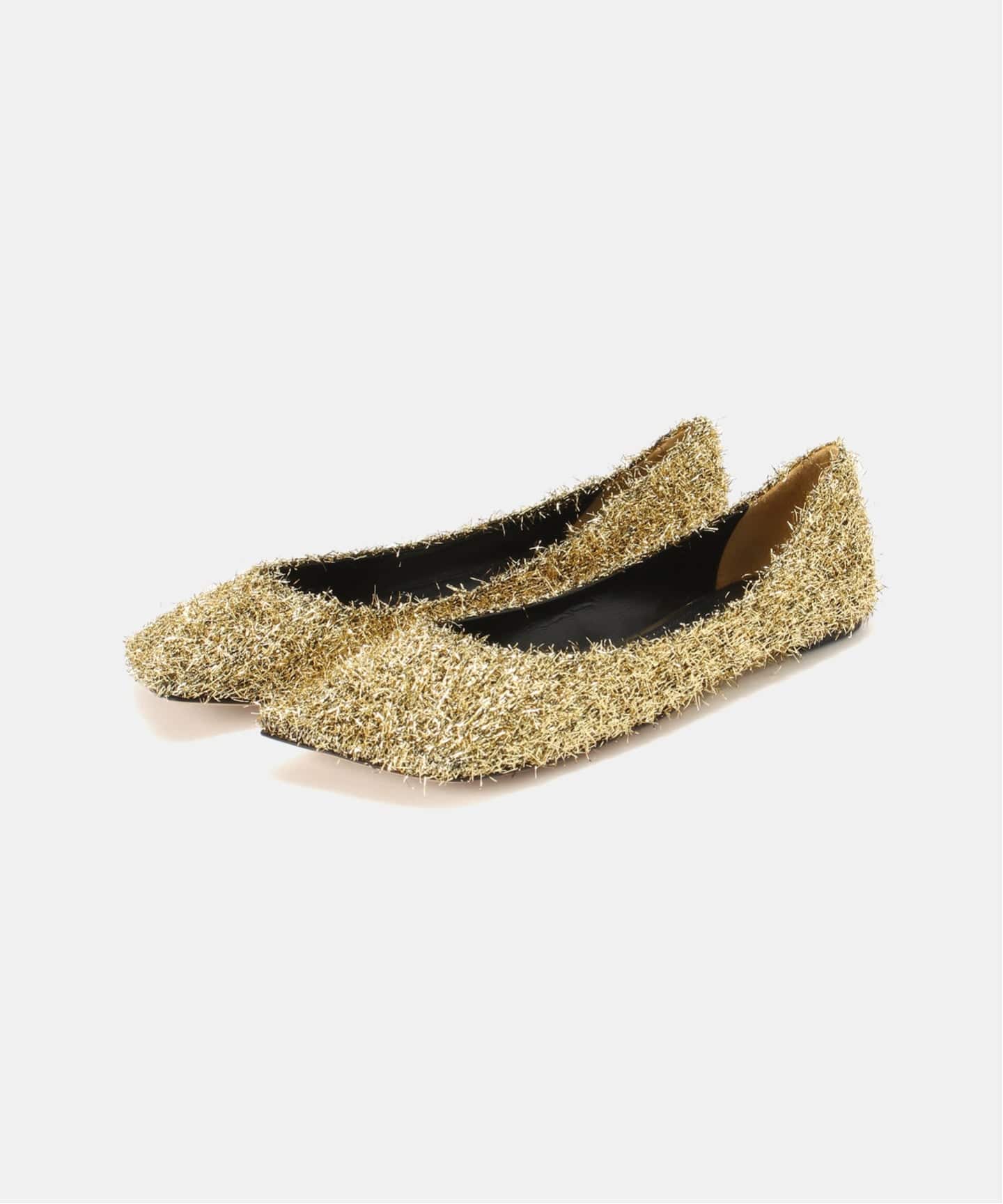 T*M様 【美品】PIPPICHIC バレエシューズ 36.5 PIPPICHIC/ピッピシック】SPARK GOLD バレエシューズ（バレエ
