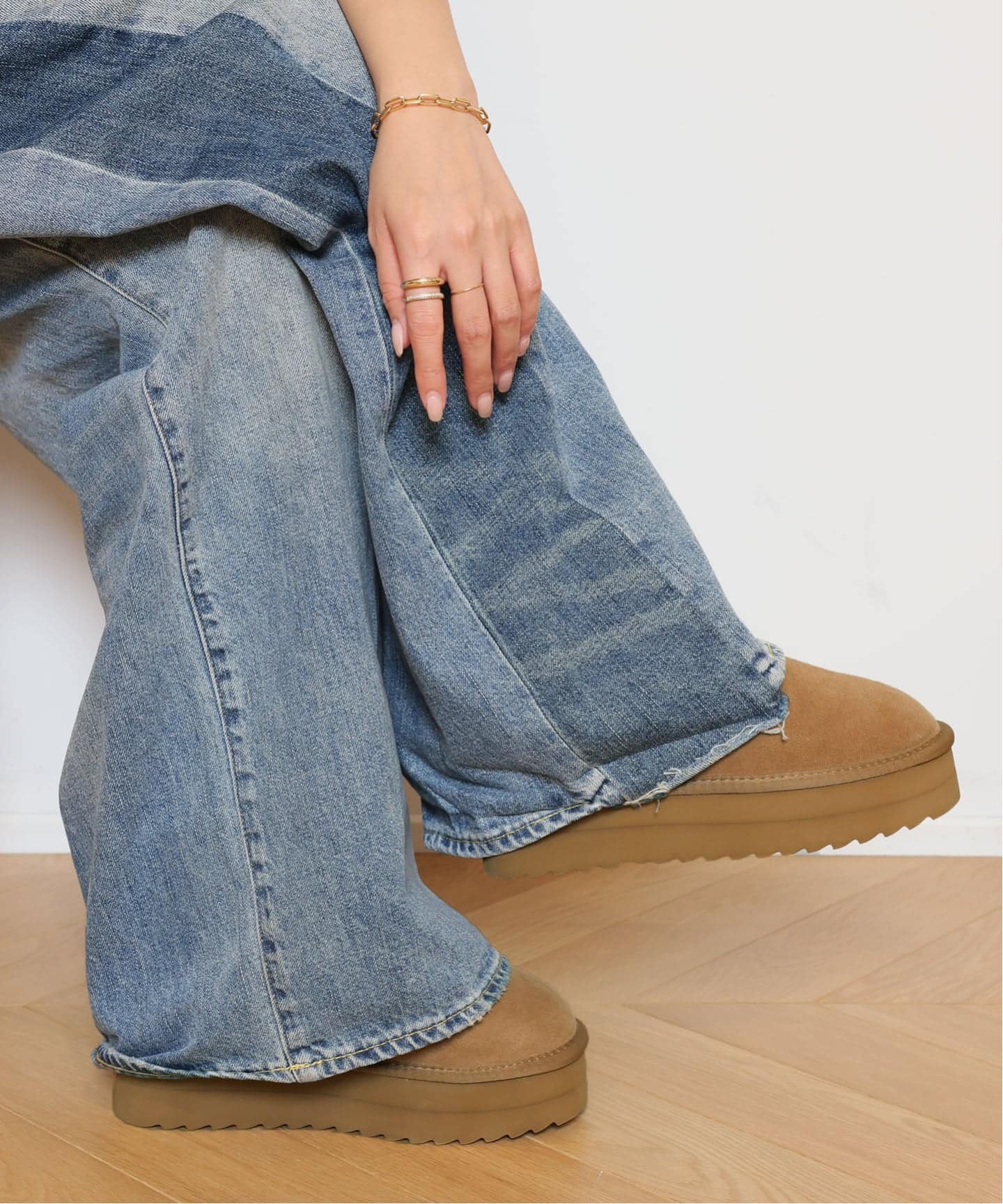 COLORS OF CALIFORNIA/カラーズオブカリフォルニア】MOUTON ブーツ