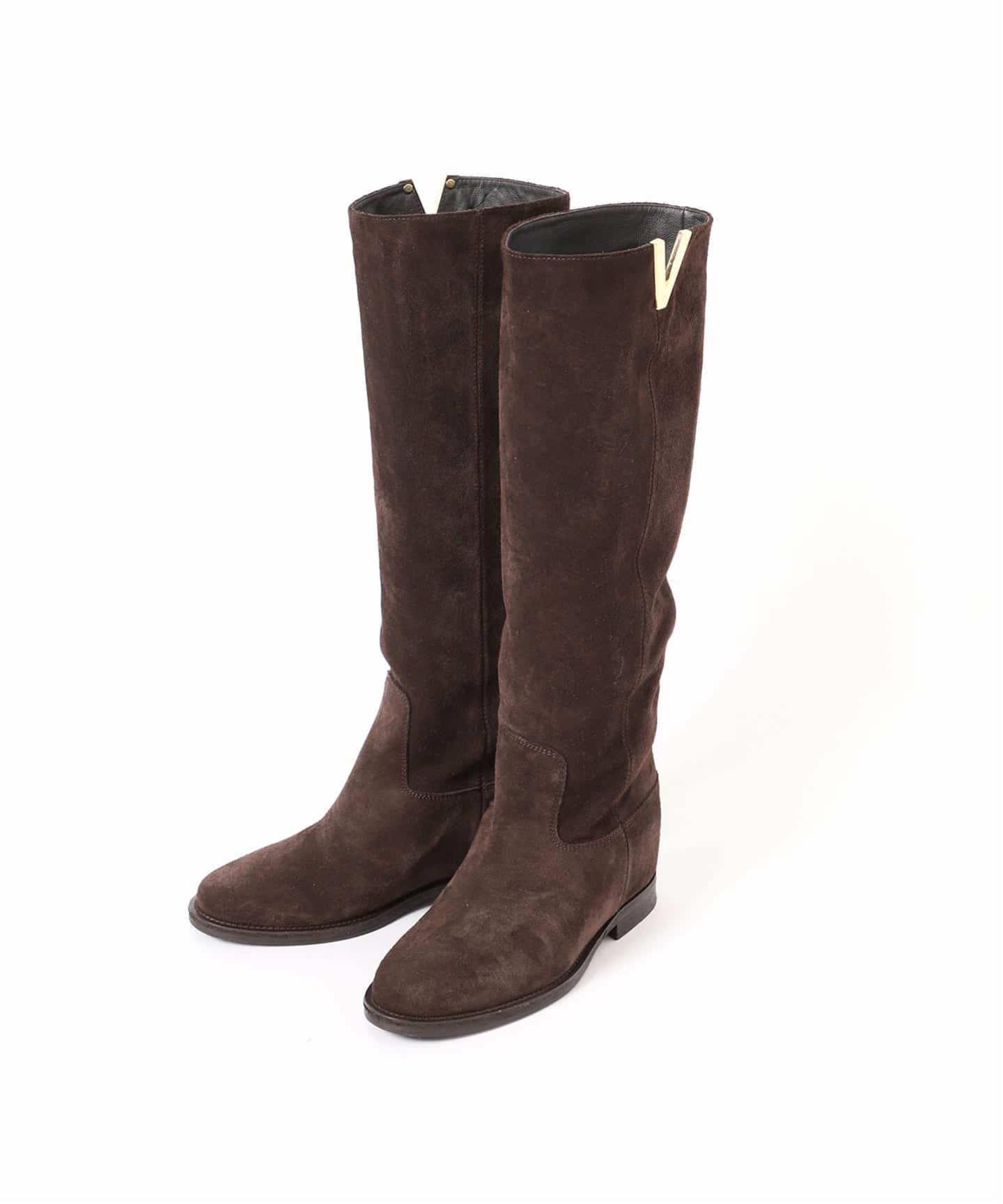 Via Roma 15 LONG ブーツ(Suede)（ロングブーツ）｜MUSE de Deuxieme