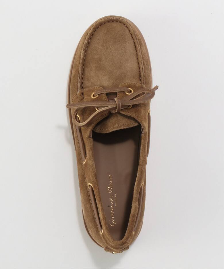 GIANVITO ROSSI/ジャンヴィト ロッシ】SUEDE ローファー（BEIGE 