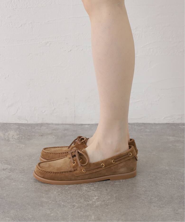 GIANVITO ROSSI/ジャンヴィト ロッシ】SUEDE ローファー（BEIGE 