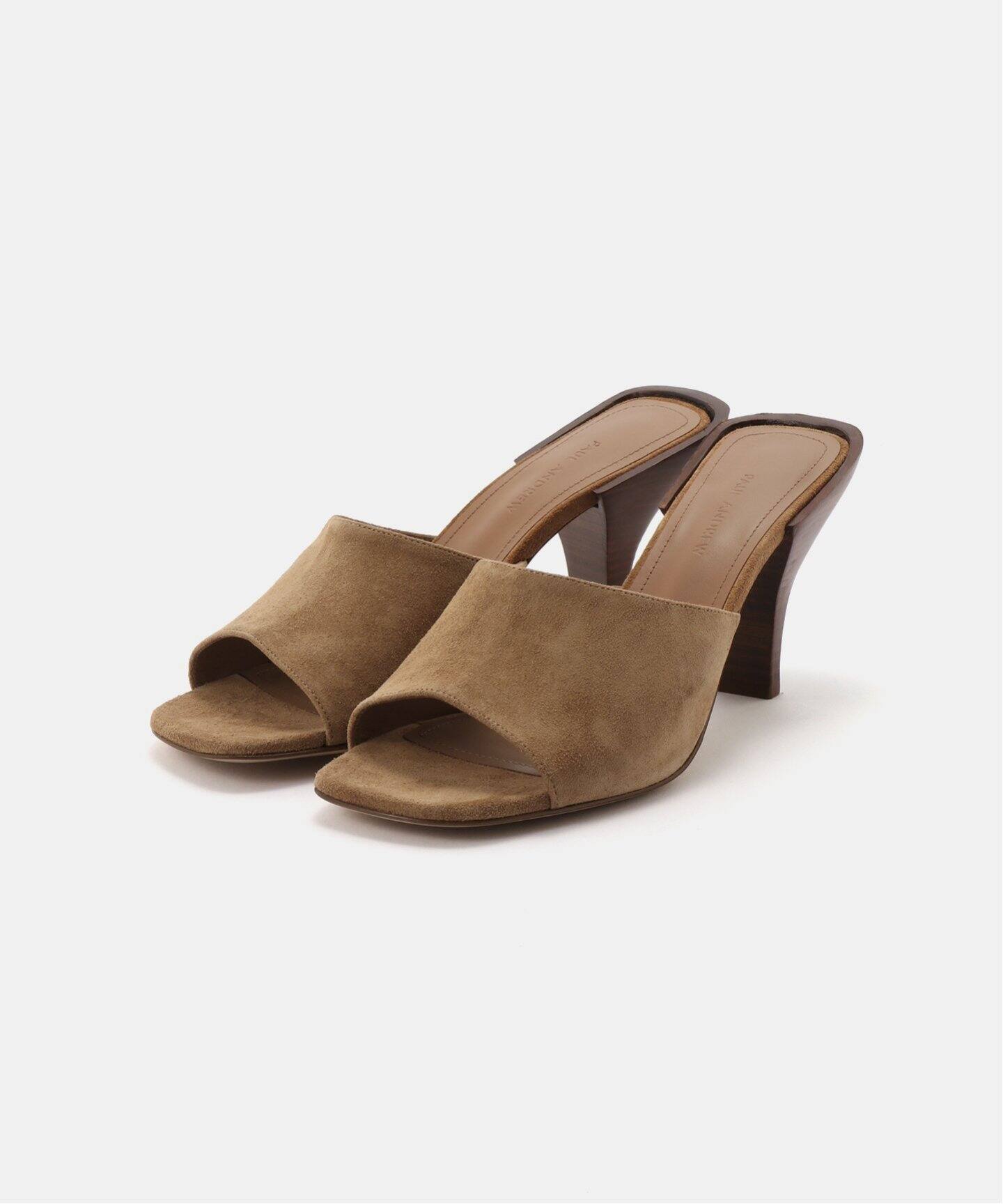 PAUL ANDREW/ポールアンドリュー】SUEDE MULE(70MM)（サンダル）｜MUSE 