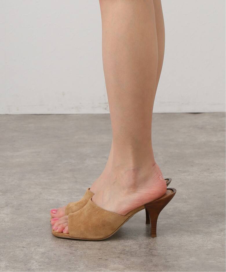 PAUL ANDREW/ポールアンドリュー】SUEDE MULE(70MM)（サンダル）｜MUSE 