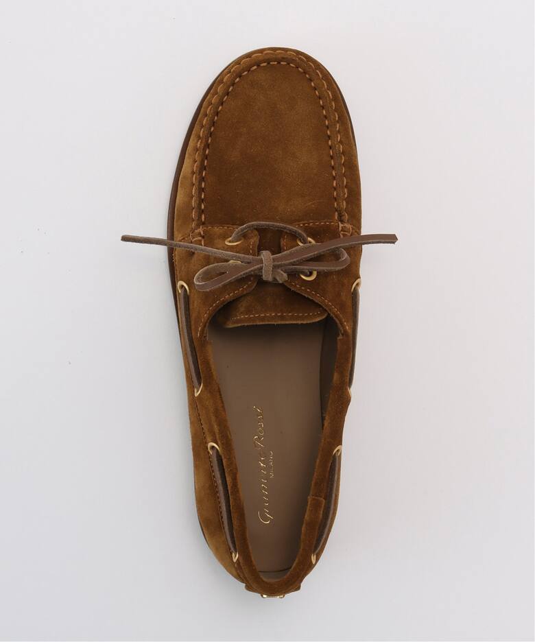 GIANVITO ROSSI/ジャンヴィト ロッシ】SUEDE ローファー（CAMEL 