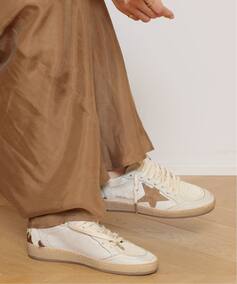 レディース *【GOLDEN GOOSE/ゴールデングース】BALLSTAR HORSY COW スニーカー ミューズ ドゥ ドゥーズィエム クラス ホワイト 38のサムネイル