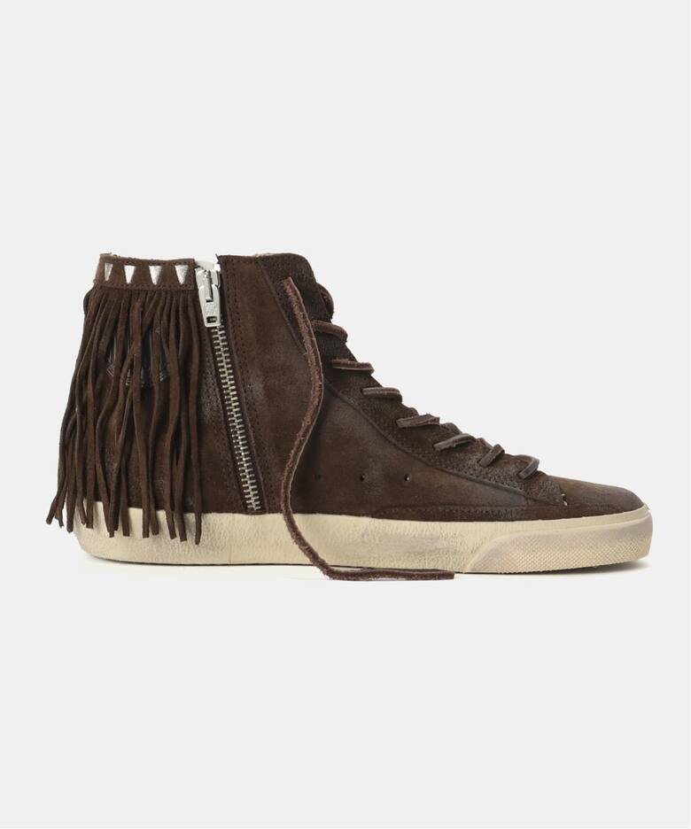 GOLDEN GOOSE/ゴールデングース】FRANCY WITH FRINGES スニーカー 