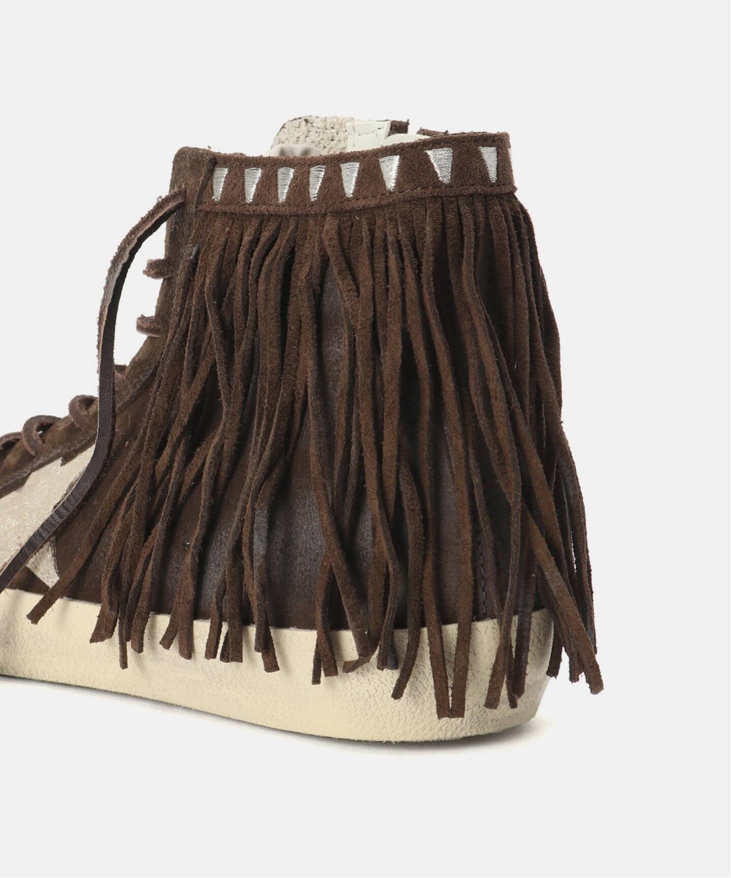 GOLDEN GOOSE/ゴールデングース】FRANCY WITH FRINGES スニーカー