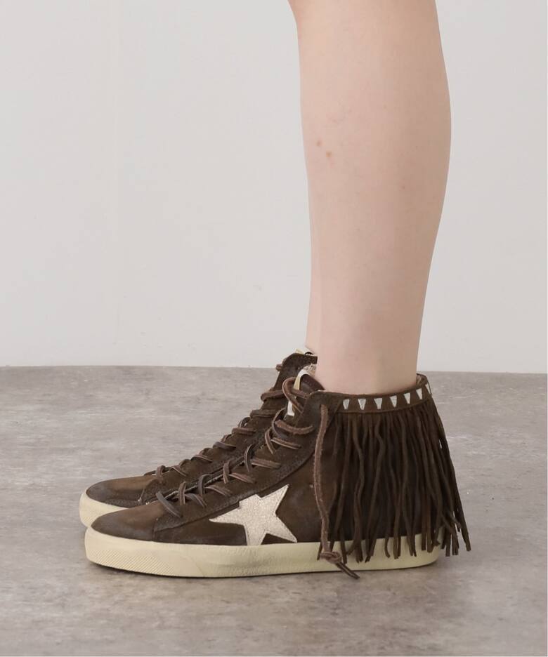 GOLDEN GOOSE/ゴールデングース】FRANCY WITH FRINGES スニーカー 