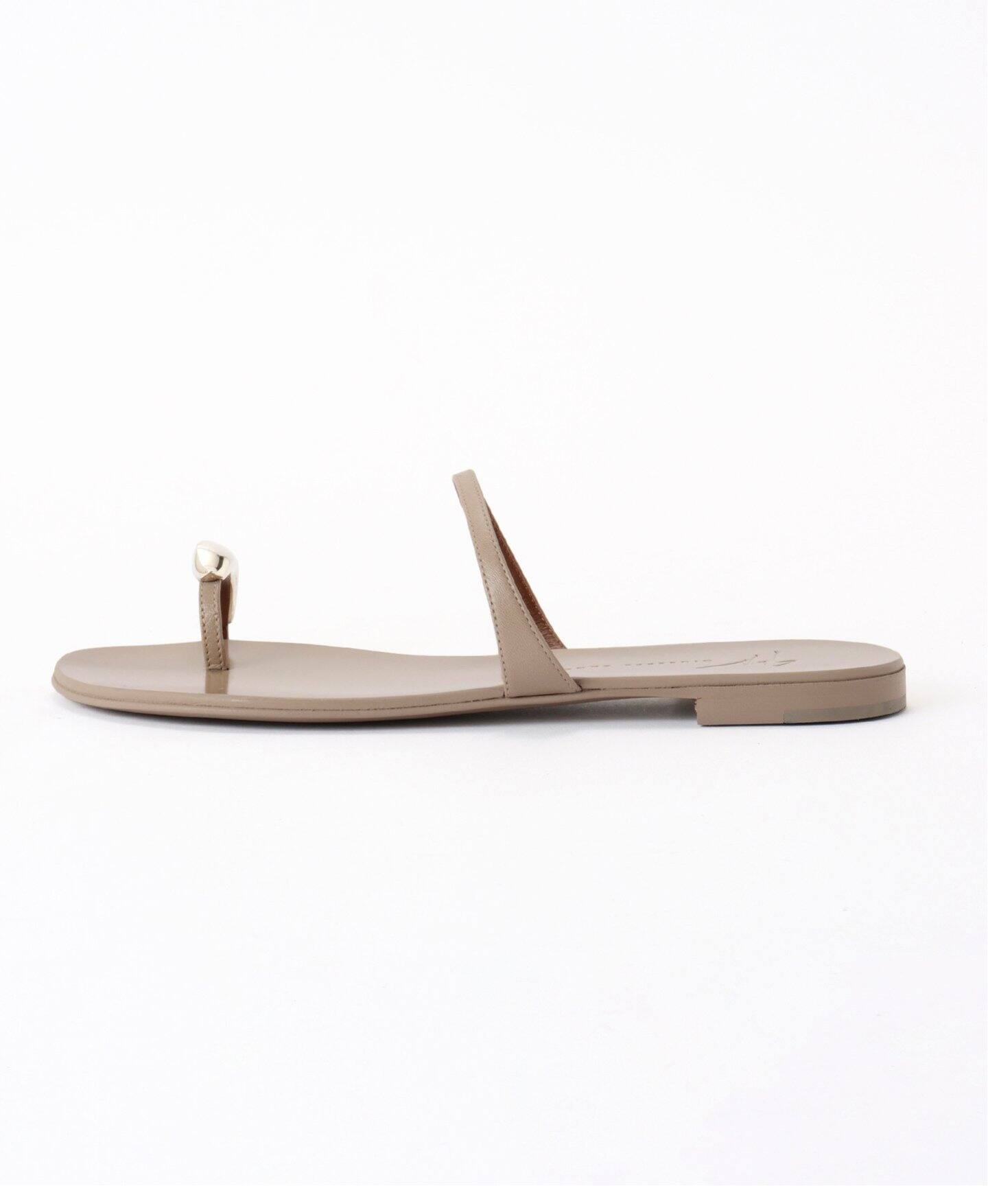 GIUSEPPE ZANOTTI/ジュゼッペ ザノッティ】 SILVER PLATE FLAT SANDA  