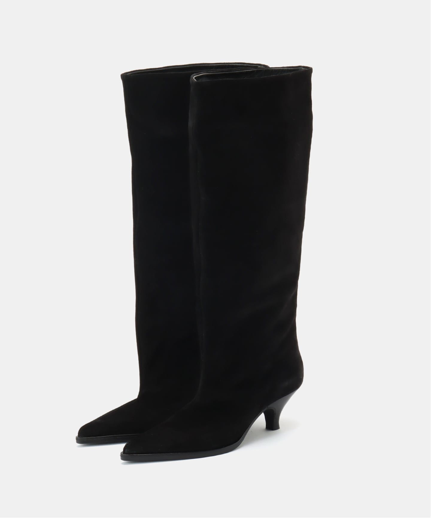 ELENA IACHI エレナアイチ ロングブーツ 38サイズ MUSE ELENA IACHI/エレナ イアチ】 5CM HEEL BOOTS（ロングブーツ