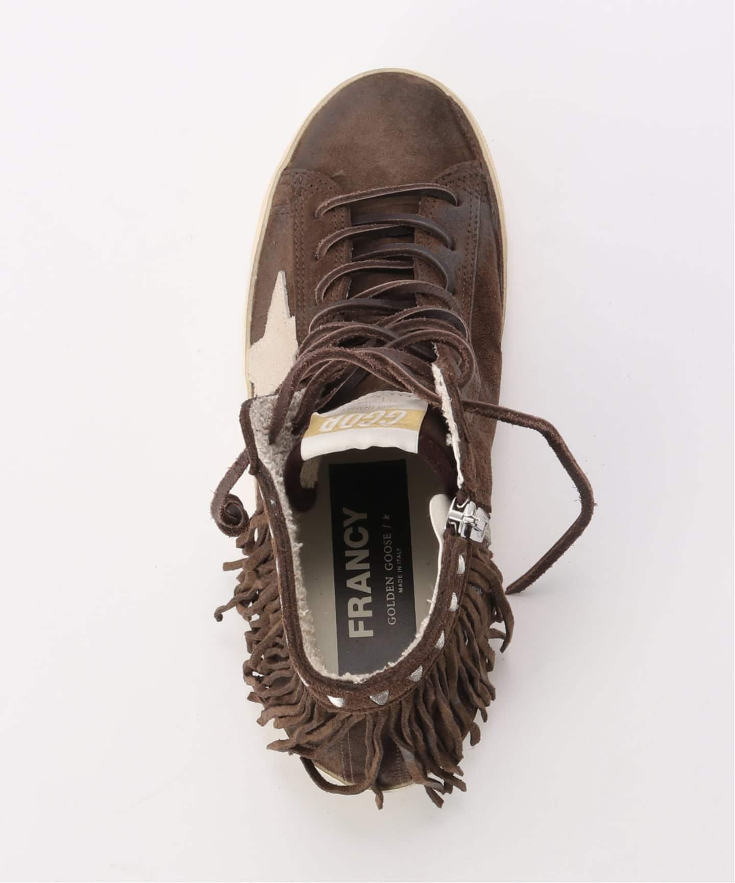 GOLDEN /ゴールデングースFRANCY GOLDEN GOOSE/ゴールデン グース】 FRANCY with FRINGES