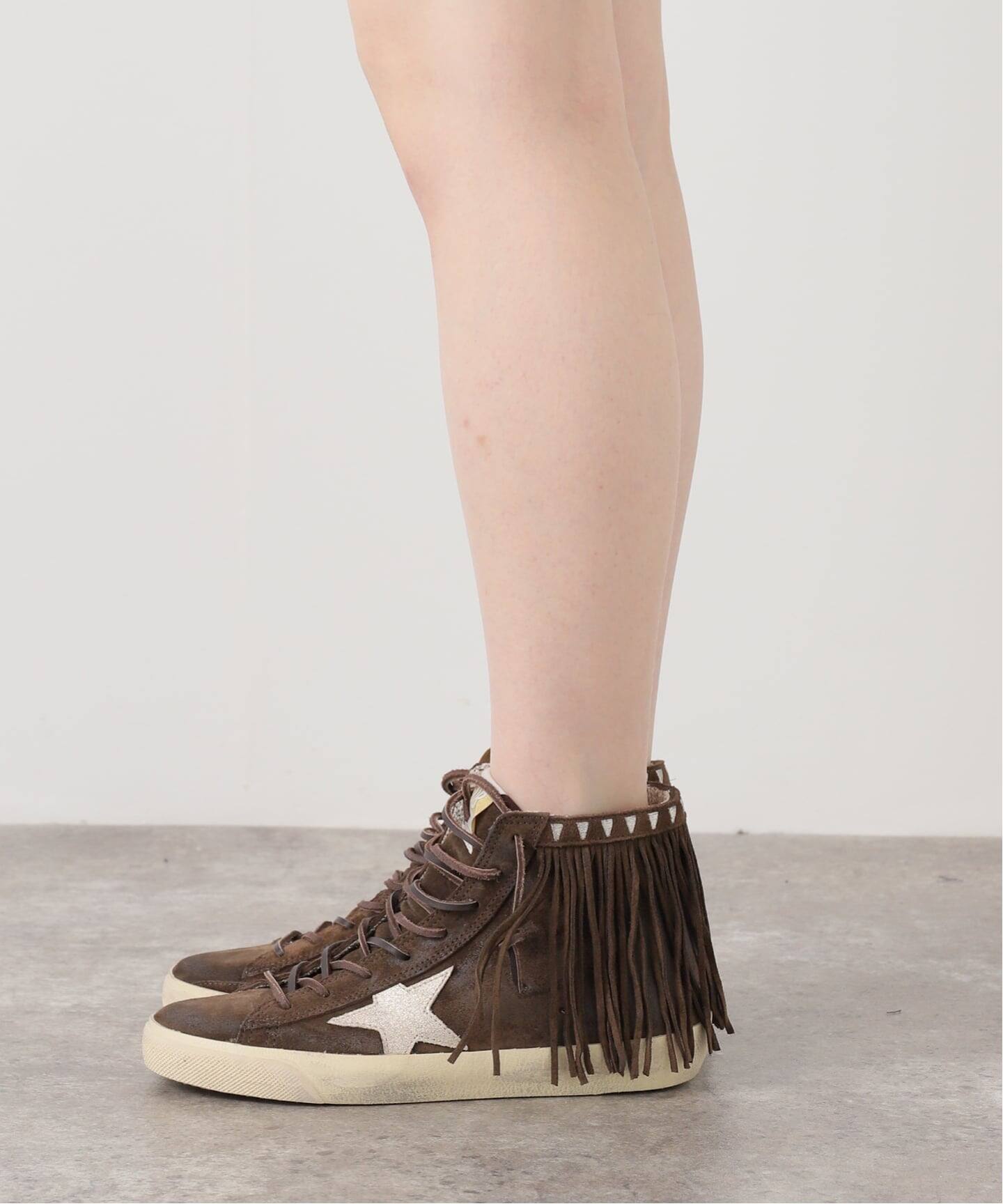 GOLDEN /ゴールデングースFRANCY GOLDEN GOOSE/ゴールデン グース】 FRANCY with FRINGES