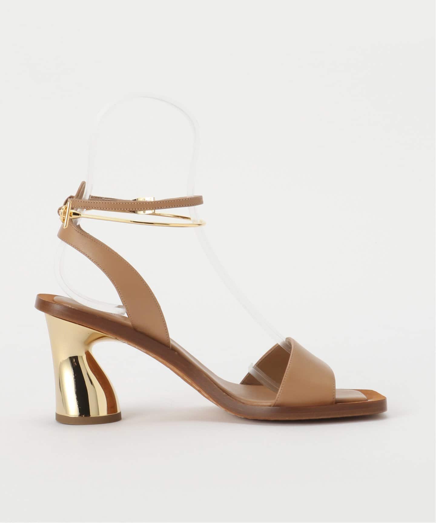 PAUL ANDREW/ポール アンドリュー】 7.5cm ANKLE SANDAL（サンダル