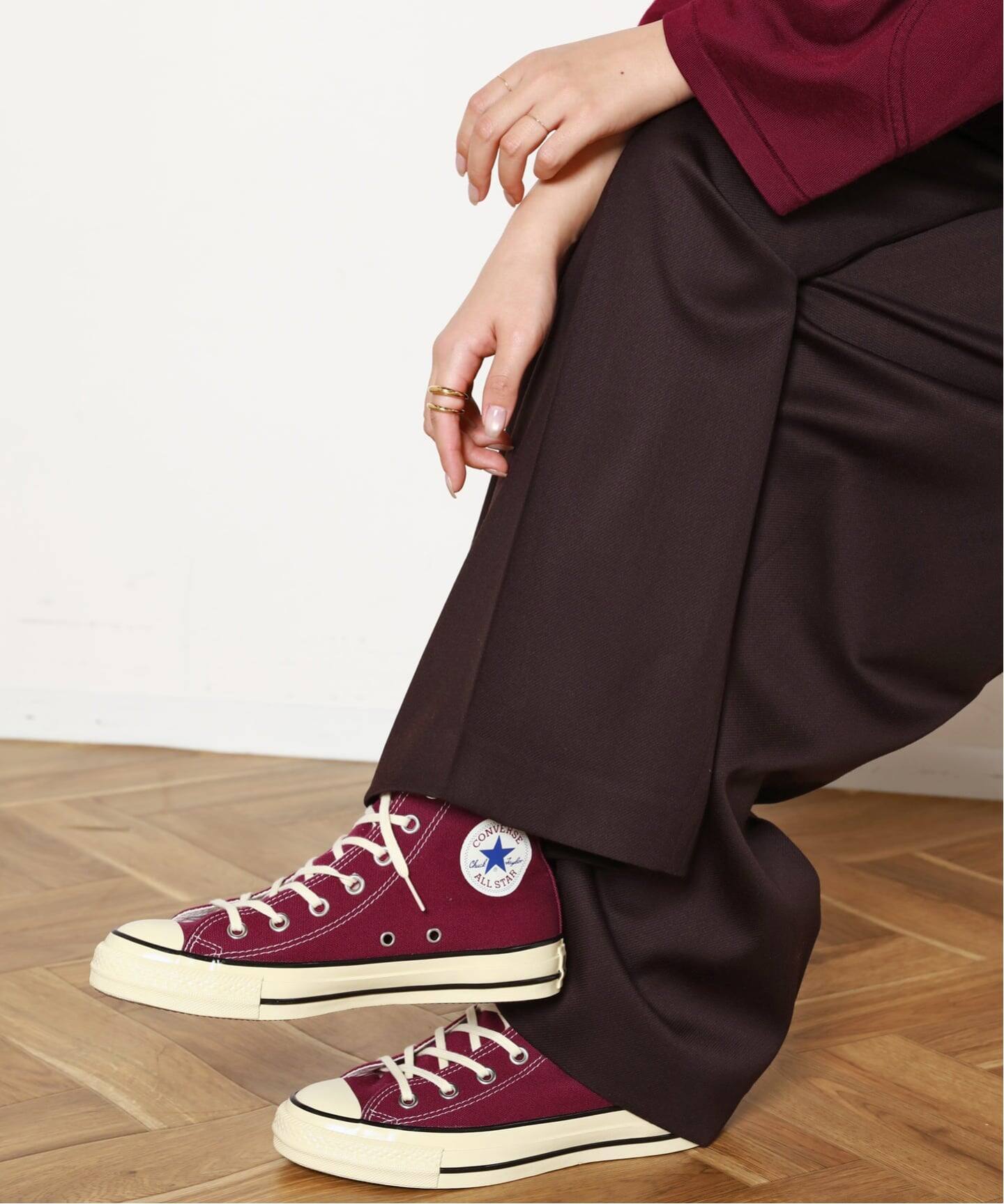 Converse All Star ハイカット スエード ボルドー CONVERSE/コンバース】ALL STAR AGED AC HI(bordeaux)（スニーカー